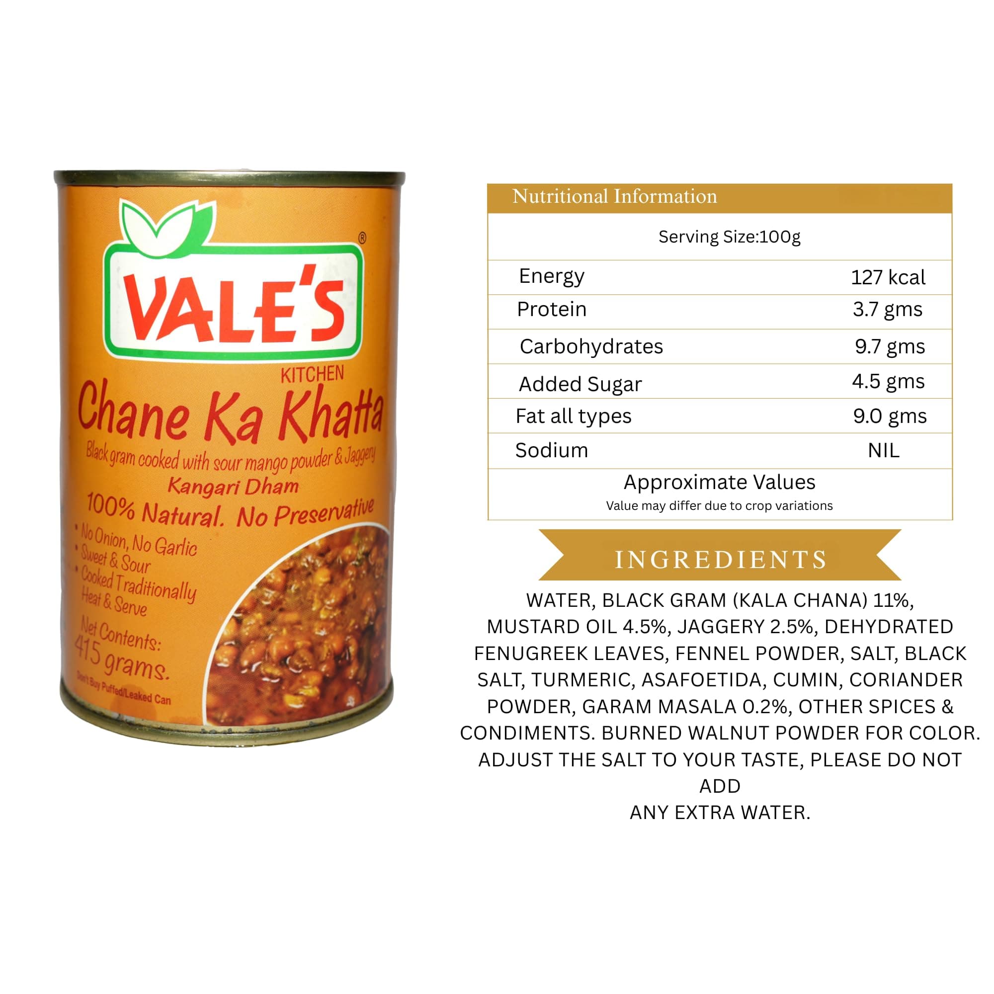INDIAN KHANA KHAZANA Dal Tadka 300gm | No Onion No Garlic | JAIN SPECIAL I No Added Preservative and Colours (Dal) Serve Hot Anytime Anywhere with our Flameless Food Heater inside the Pack | Indian Tasty Flavour Ready to Eat Food Dal Tadka — image 2