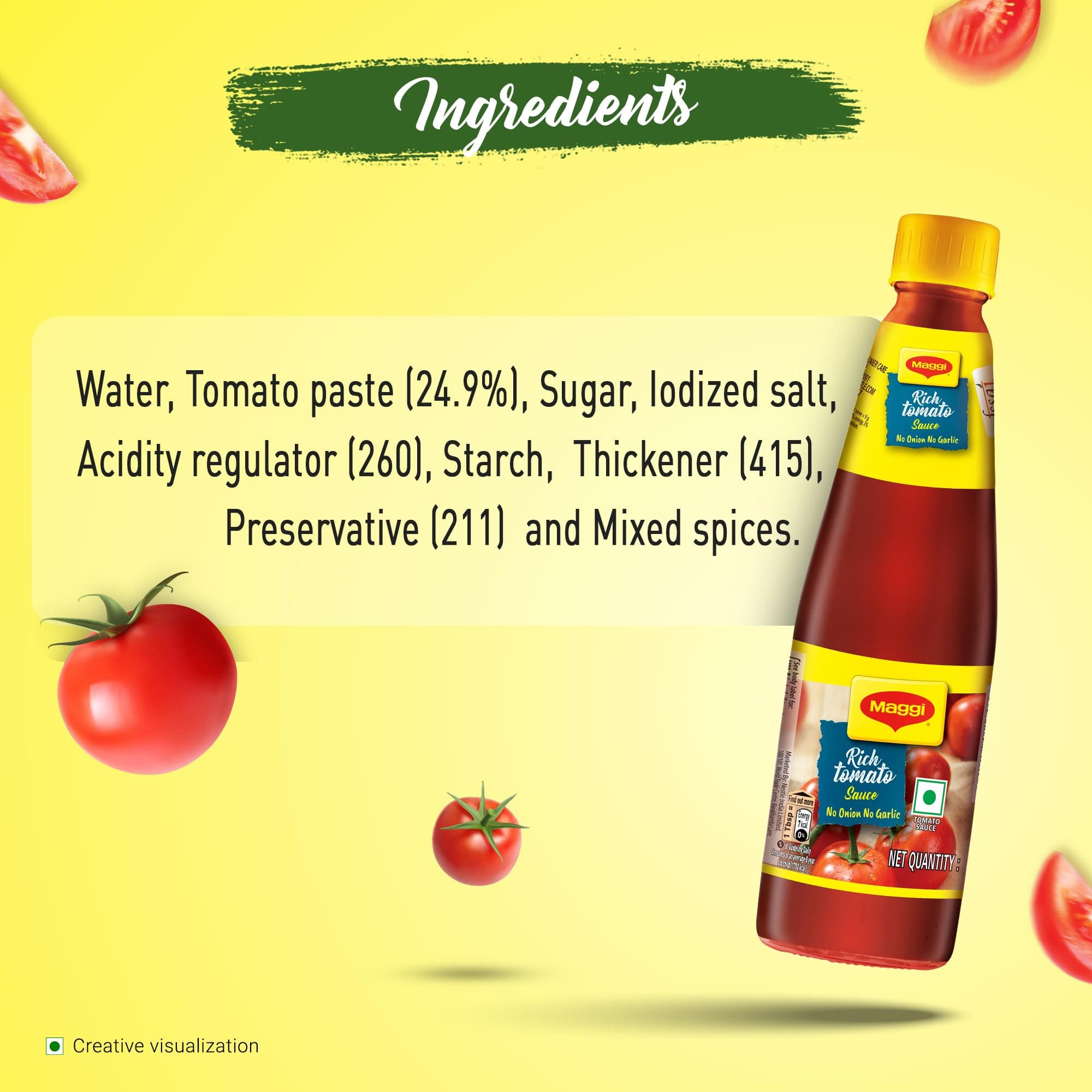 MAGGI Rich Tomato Sauce, No Onion No Garlic, 485g — image 5