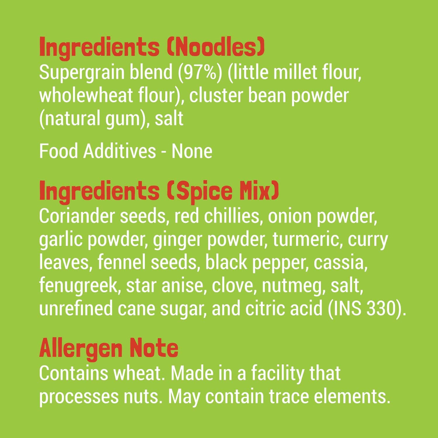 SLURRP FARM Little Millet Noodles No Maida,Not Fried,192 G,Vegetarian,0.42328754304 grams — image 5