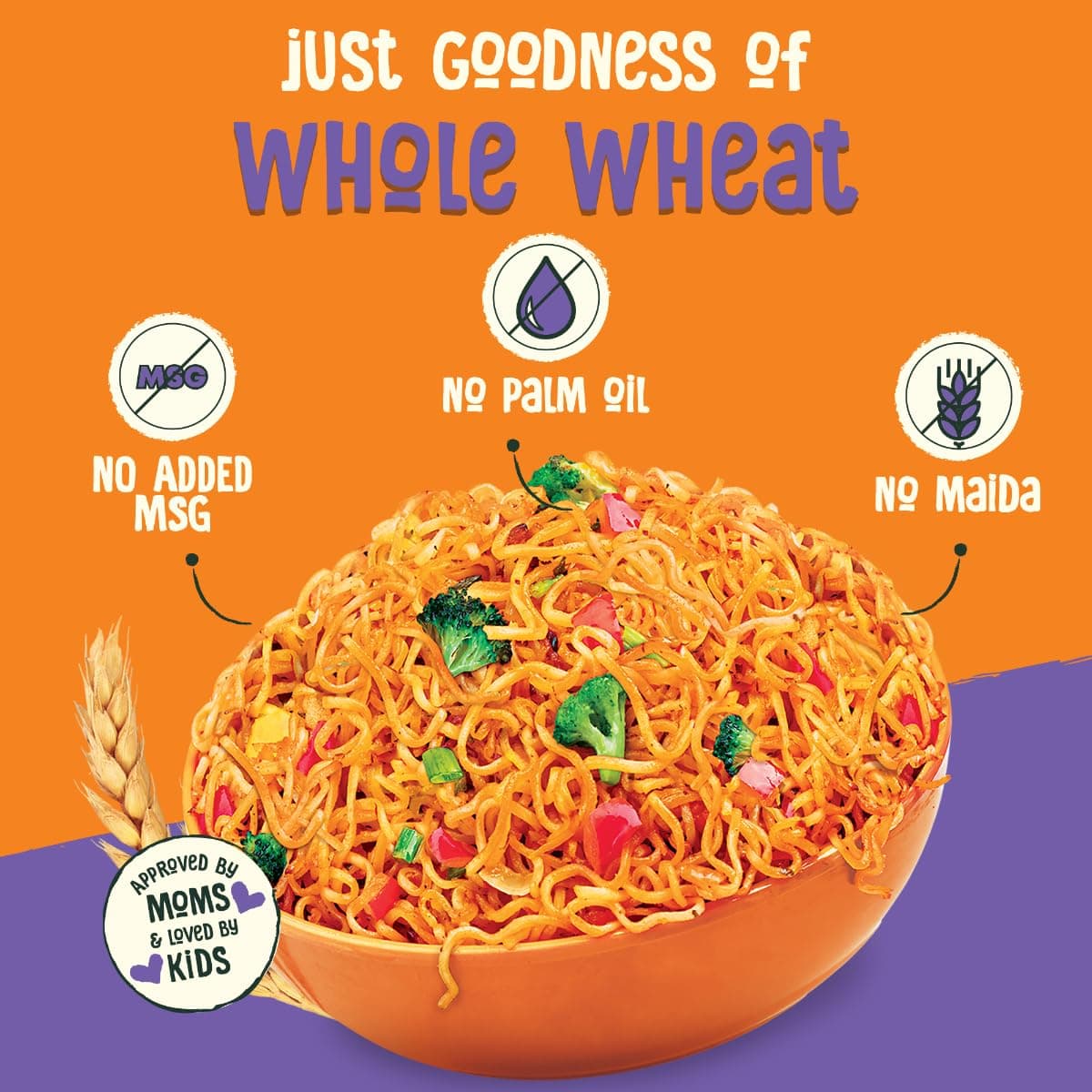 WickedGud Nourishing Instant Noodles Range (Single Packs) | No Maida | No Oil | No MSG | High Protein | High Fibre | Cholesterol Free — image 8