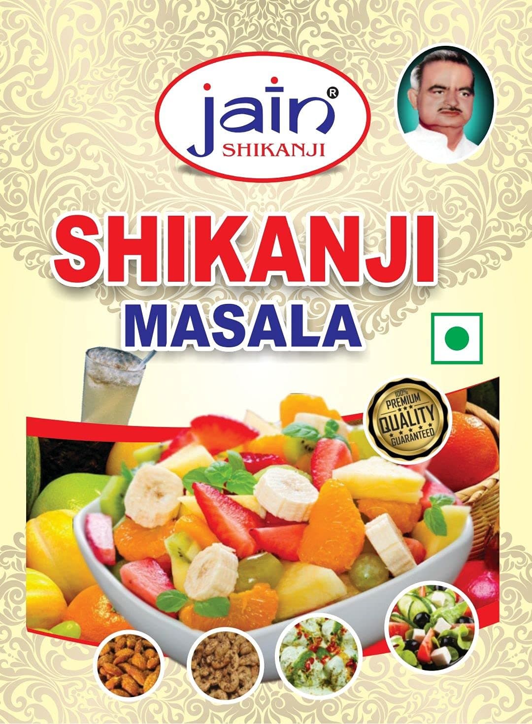 HBMB Original Jain Shikanji Masala | Authentic Whole Spices Blend for Refreshing Nimbu Pani & Shikanji | Premium Spice Powder, 1kg