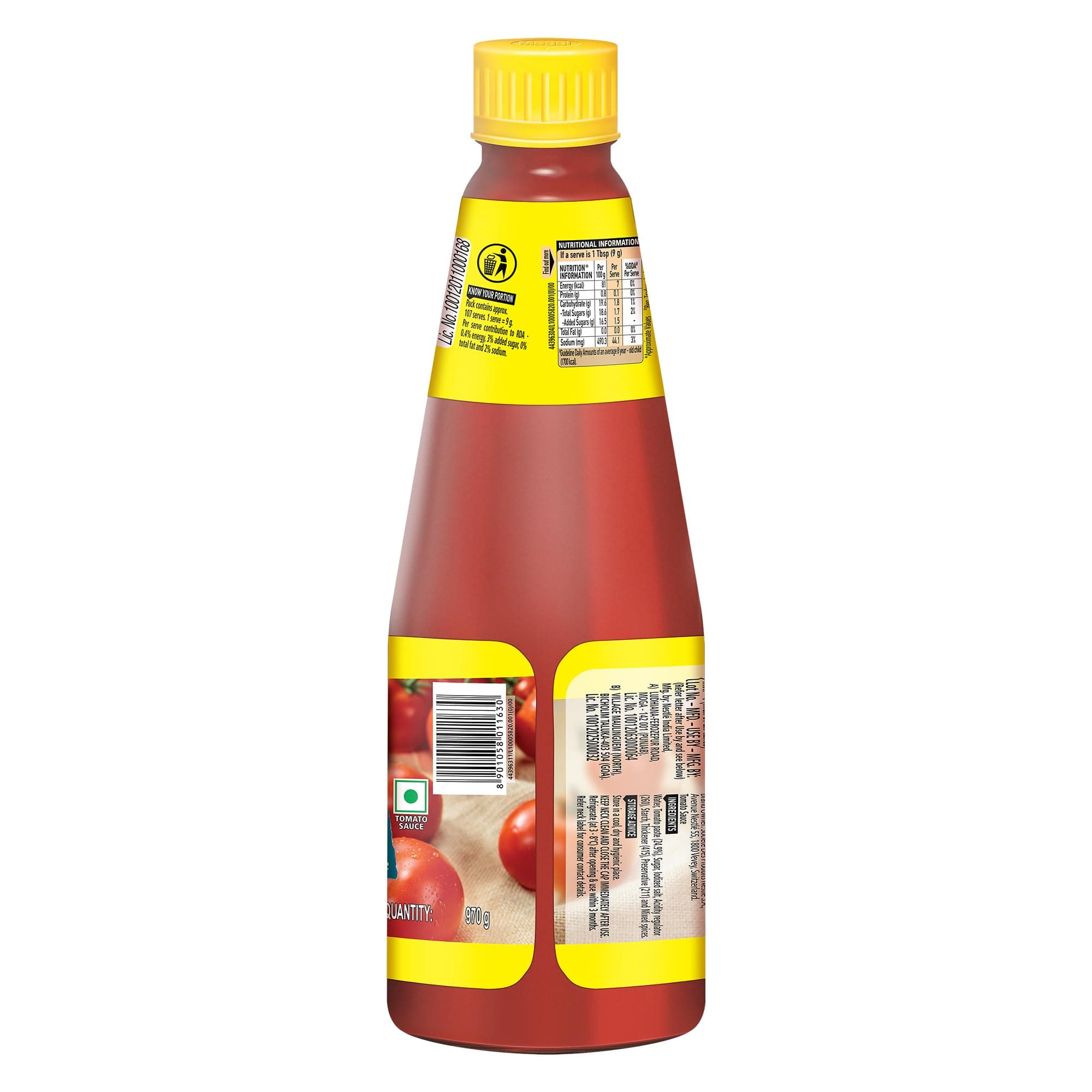 MAGGI Rich Tomato Sauce, No Onion No Garlic, 970g — image 3