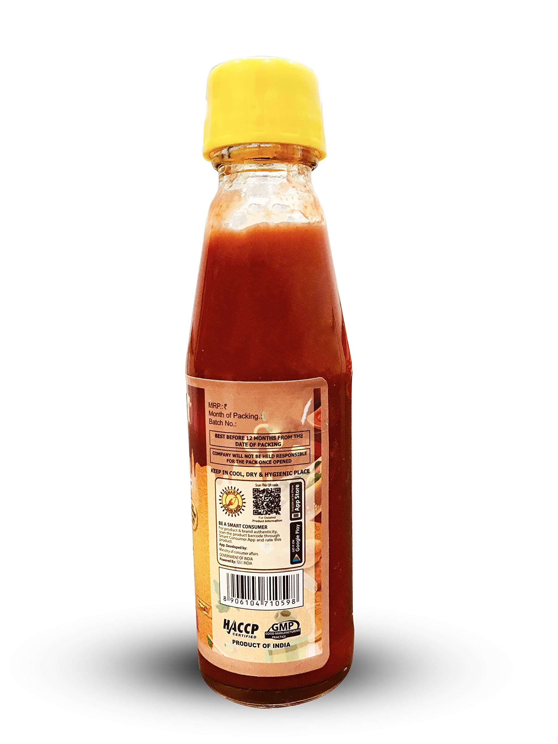 Everin Zingy and Zesty No Onion No Garlic Snack Sauce (200g, Pack of 1) — image 3