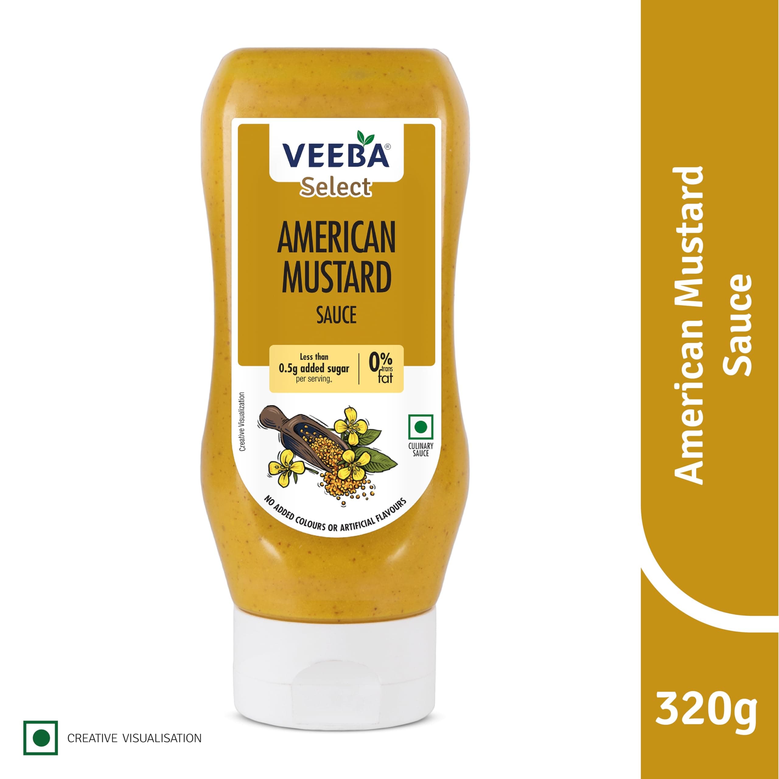 Veeba American Mustard Sauce, 320gram — image 4