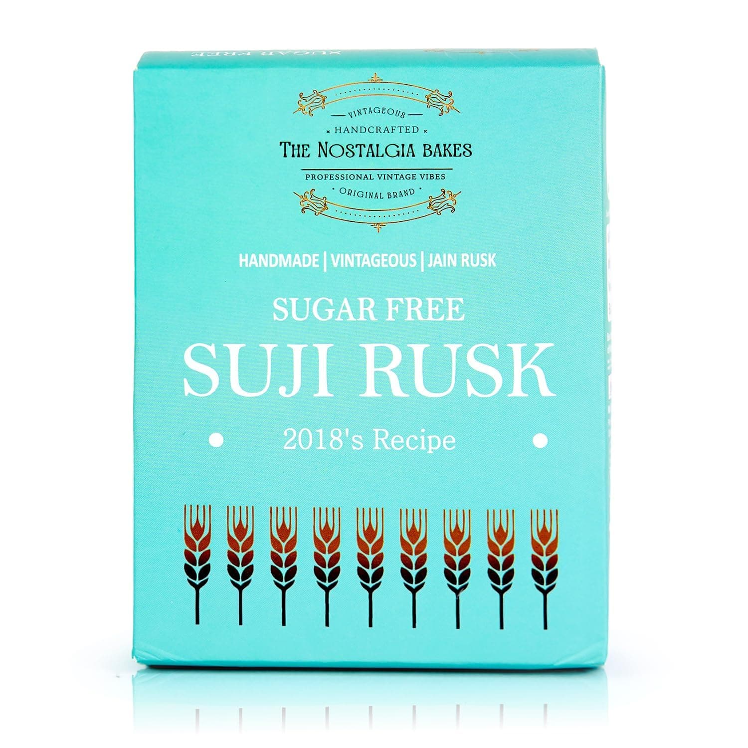 The Nostalgia Bakes Sugar-Free Suji Rusk – Handmade Semolina Toast for Tea Time – Crispy & Crunchy Jain Rusk with 2018's Original Recipe – Healthy Breakfast Snack – No Added Sugar — image 8