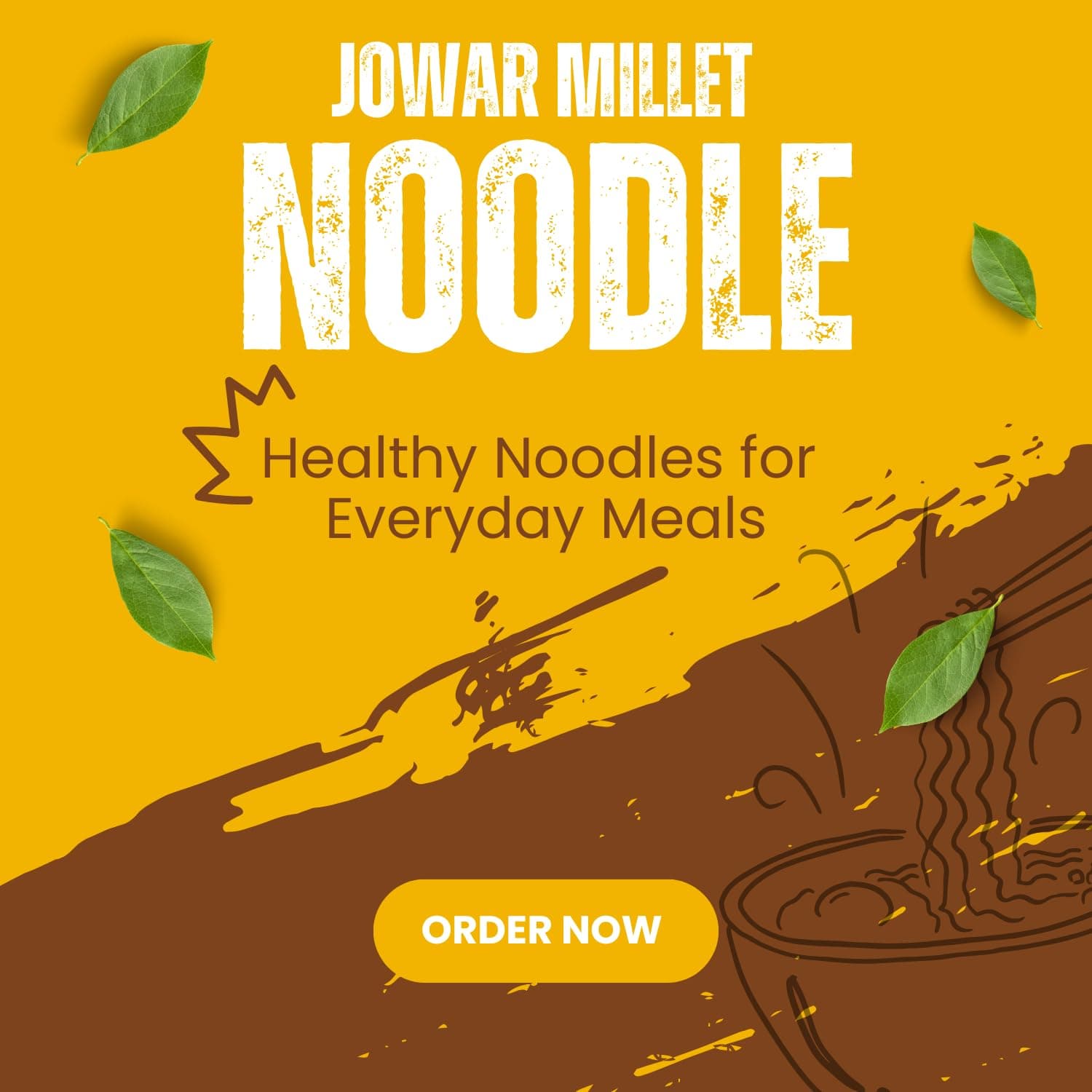 Millet Mania Sorghum Millet Jowar Noodles – Healthy Noodles for Kids & Adults | No Maida, High Fiber, Diabetic-Friendly, Easy to Cook | Guilt-Free Maida Alternative | 210g (Pack of 1) — image 5