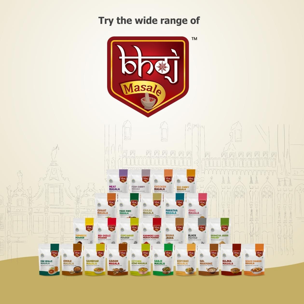 Bhoj Masale Chaas Masala 200GM Each (Pack of 2)| Buttermilk Masala | Helpful for digestion. No Colour, No Preservatives, No Onion & No Garlic — image 7