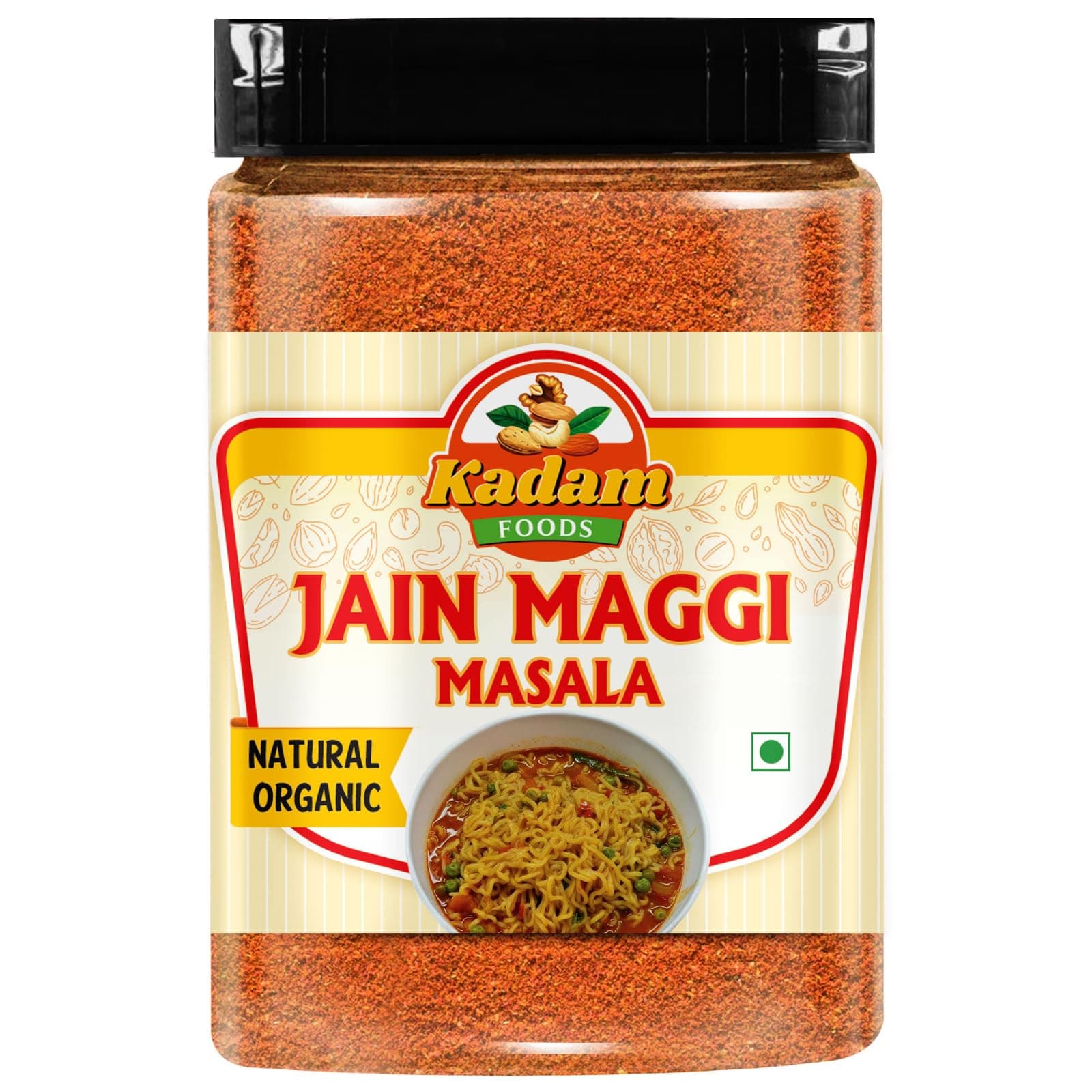 Kadam Foods Jain M. Masala, Natural Organic, No MSG, No Artificial Colours & Preservatives (100g) — image 2
