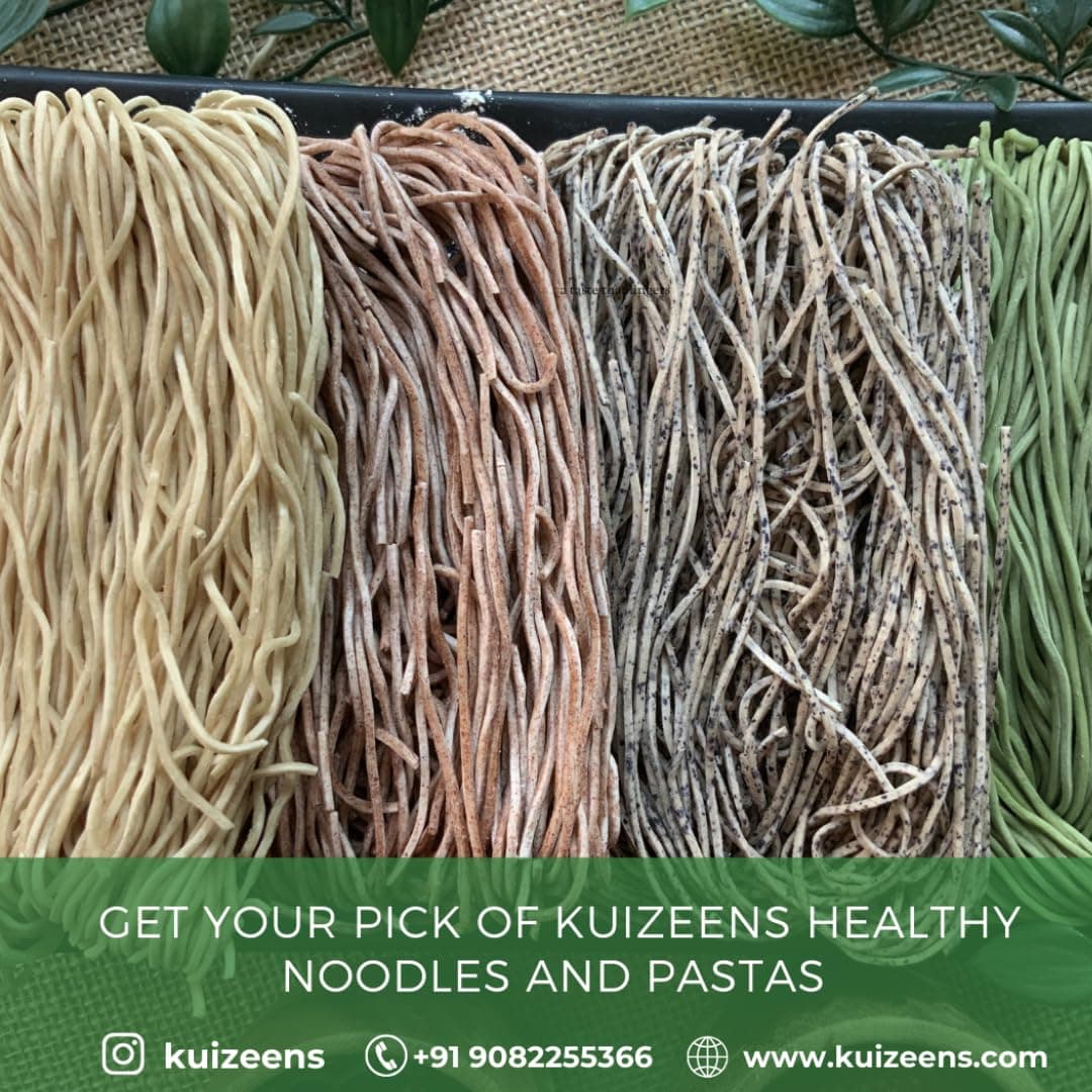 Kuizeens Gluten-Free Keto Noodles with Flaxseed -( Pack of 2) 110g | Protein & Fiber-Rich | Easy-to-Make | Rich in Nutrients | No MSG | No Preservatives | Low Glycemic | Vegan & Wholesome | Easy To Digest Healthy Noodles | Ready in Minutes | Quick & Easy to Prepare — image 7