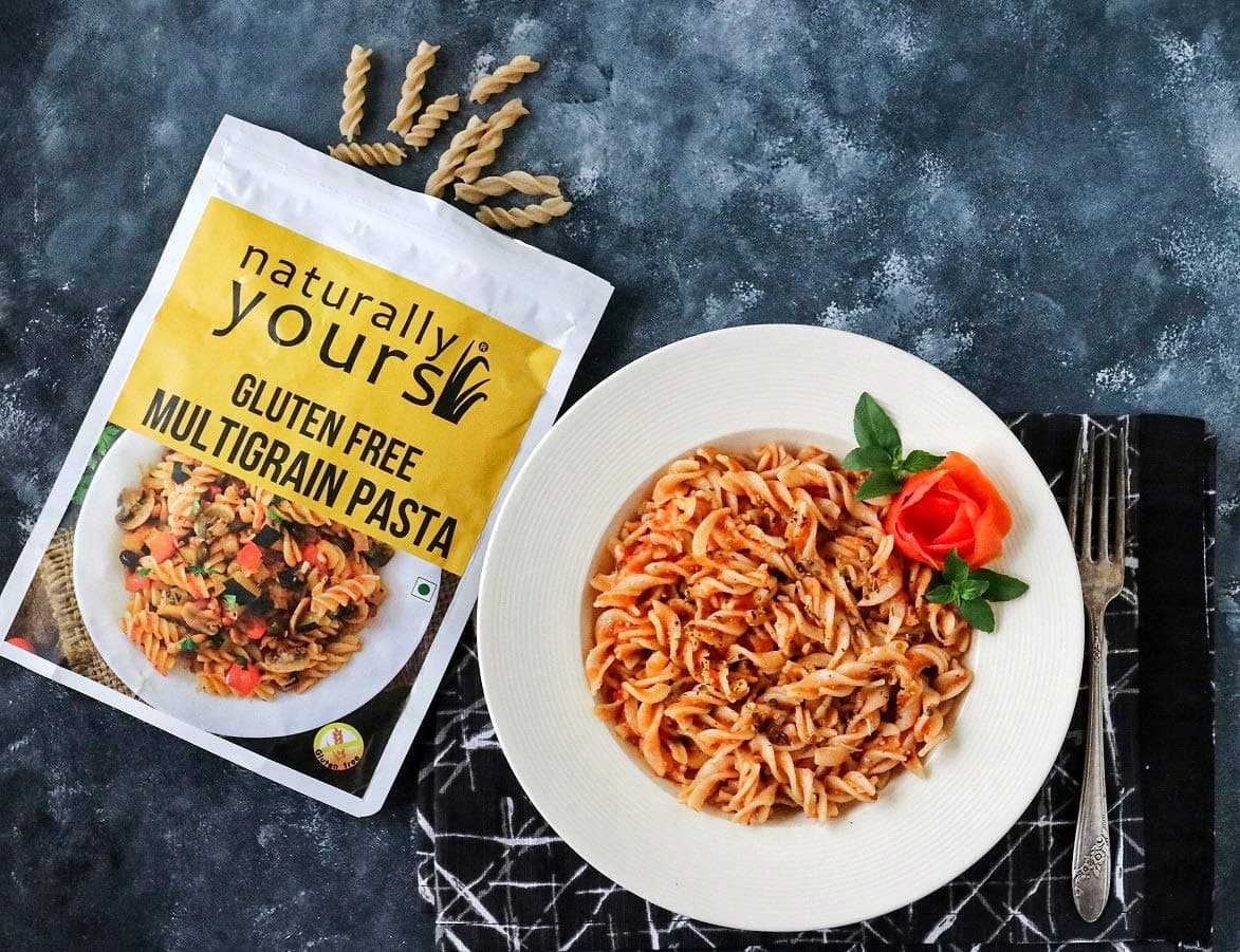 Naturally Yours Gluten Free Multigrain Pasta | Corn, Amaranth, Bengal Gram, Jowar & Rice | No Maida, Preservative Free, Vegan, No Onion No Garlic, Jain Friendly | High Fiber & Protein | 200g Pack of 2 — image 6