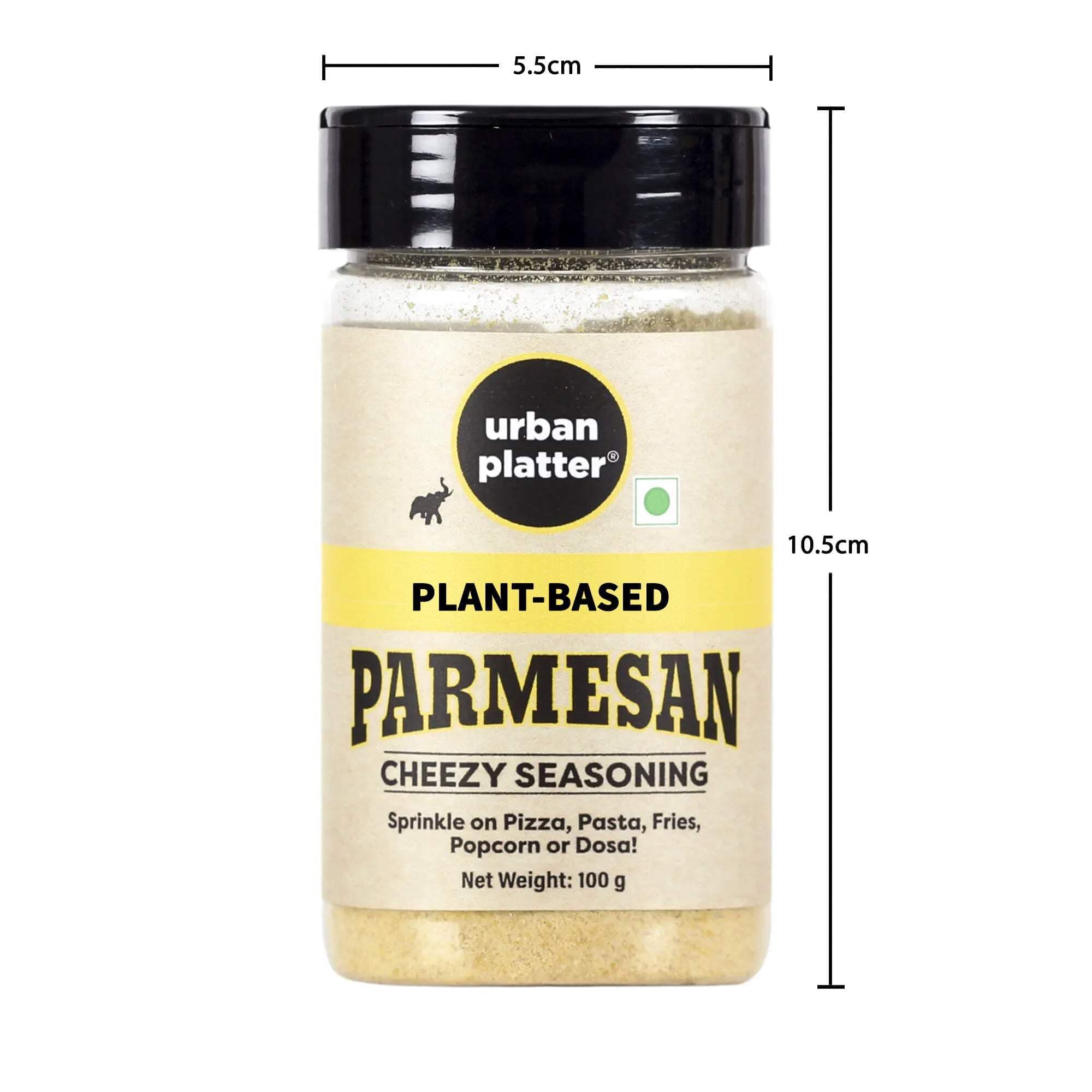Urban Platter Parmesan Style Seasoning, 100g (Savoury Umami Sprinkle | Clean-Label | Ideal for Pasta, Salads, Snacks) — image 7