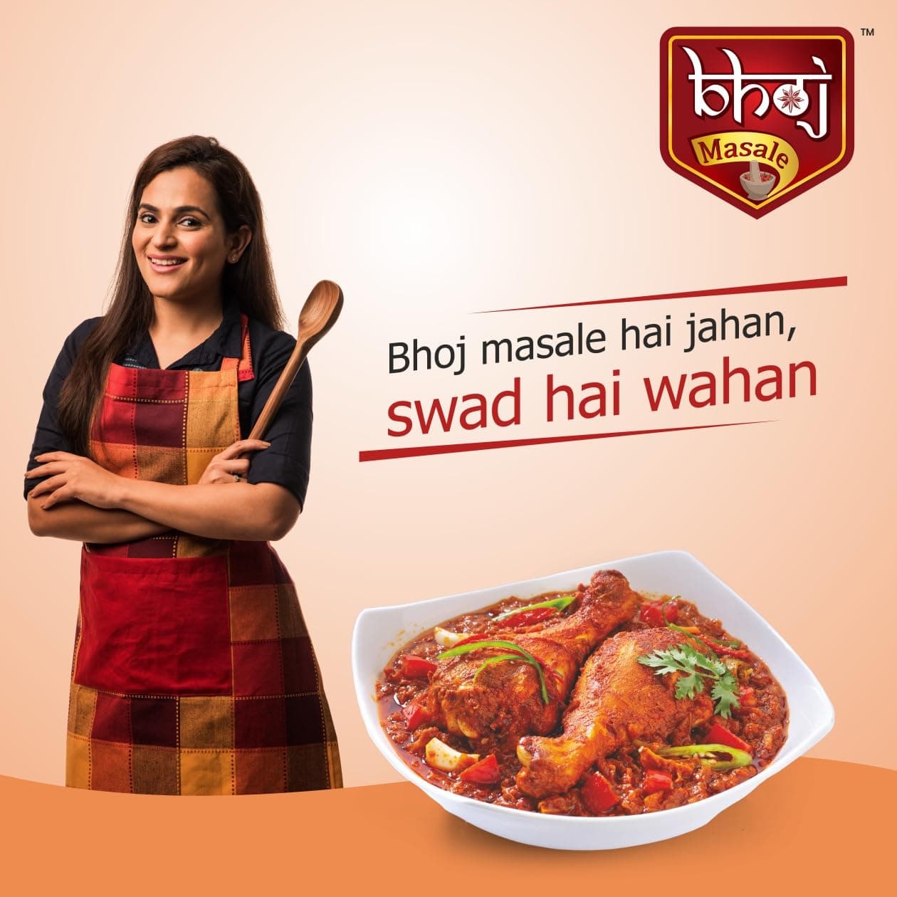 Bhoj Masale Chicken Masala with Natural Oils 100GM | Made with Authentic Spices | No Preservatives, Colours or Artificial Flavours​. No Colour, No Preservatives, No Onion and no garlic added — image 5