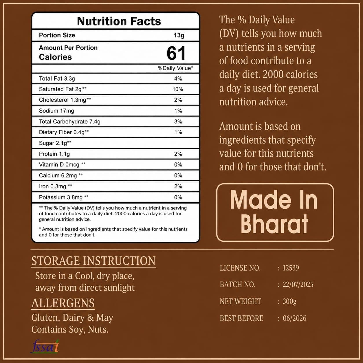 The Nostalgia Bakes Peepe Wale Aata Biscuits – Handmade Whole Wheat Cookies with 1957's Original Recipe – Traditional Indian Bakery Biscuits – Jain Friendly Tea-Time Snack – Premium Atta Cookies — image 6