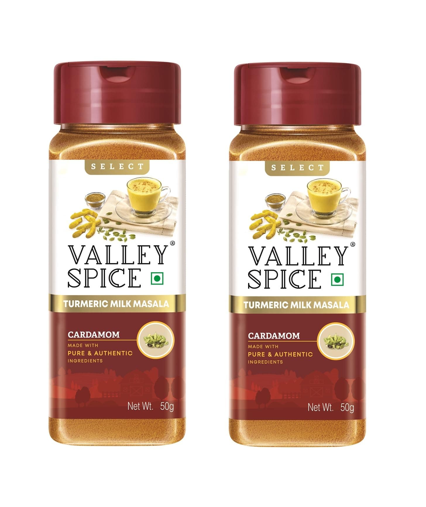 Valley Spice Select Chai Masala (Cardamom 50g (Pack of 2)) — image 2