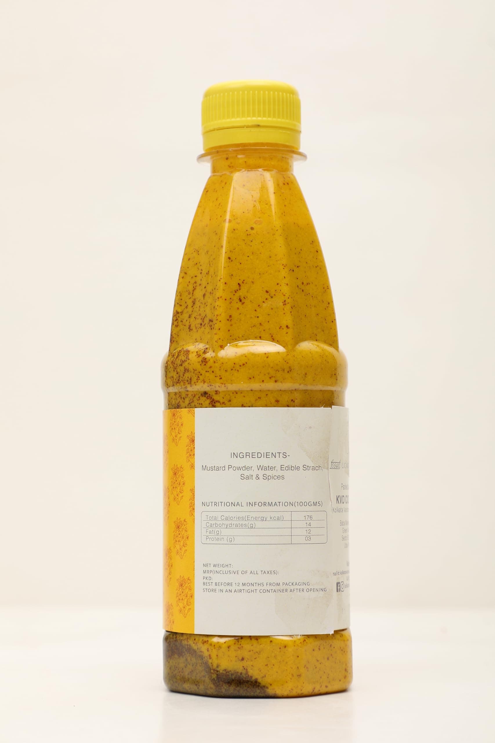 KVD Collection Original Bengali Kasundi Mustard Sauce | No Preservatives | Authentic Bangla Flavor | 300gram — image 2