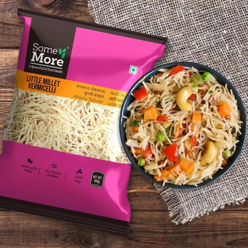 SOME MORE ﻿Little Millet Sevai 180g | Instant Millet Sevai | Traditional Grain Food | Quick Cook Pack | Healthy Millets Meal | Easy Preparation Mix | Kitchen Use Food Pack — image 4