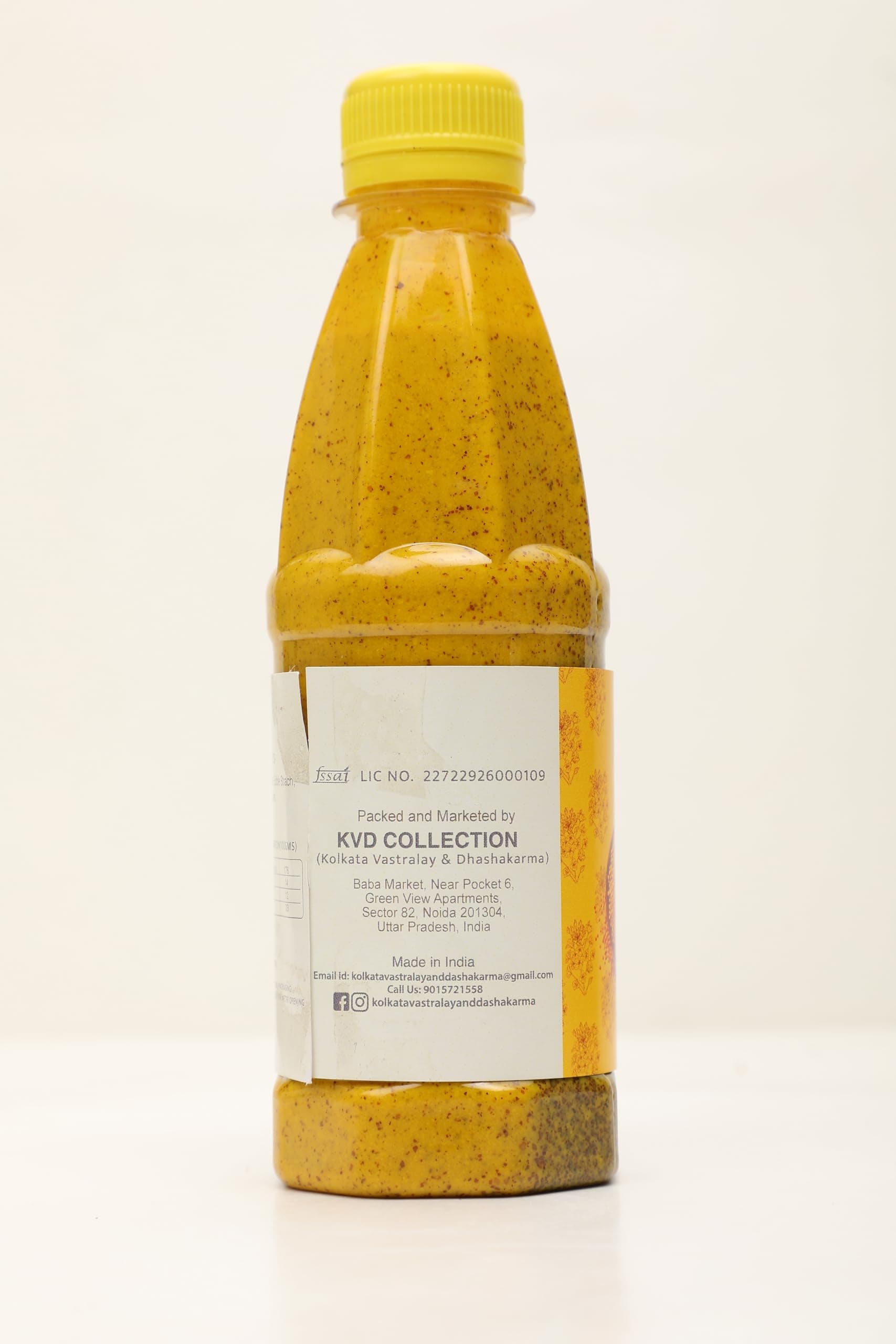 KVD Collection Original Bengali Kasundi Mustard Sauce | No Preservatives | Authentic Bangla Flavor | 300gram — image 3