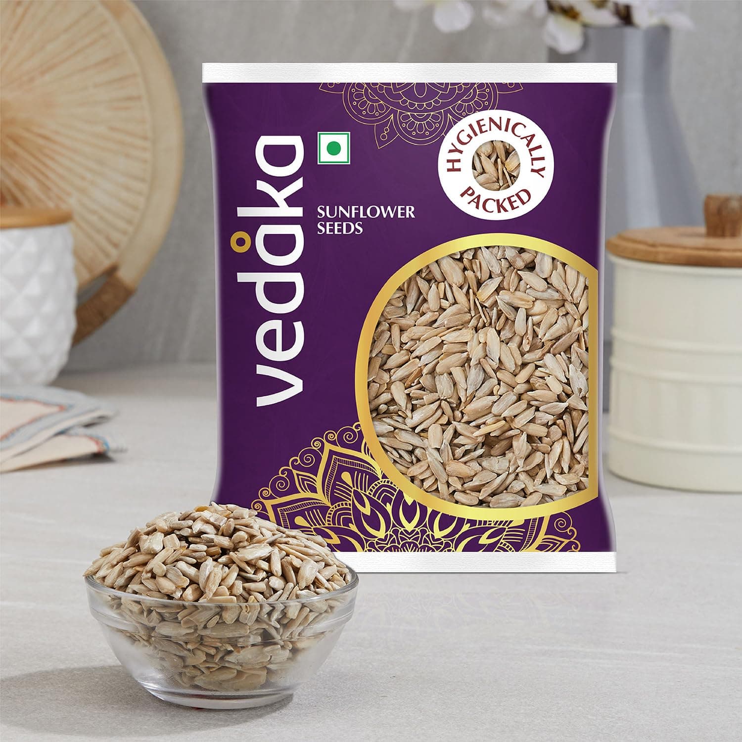 Vedaka Premium Sunflower Whole Seeds , 200 g — image 6