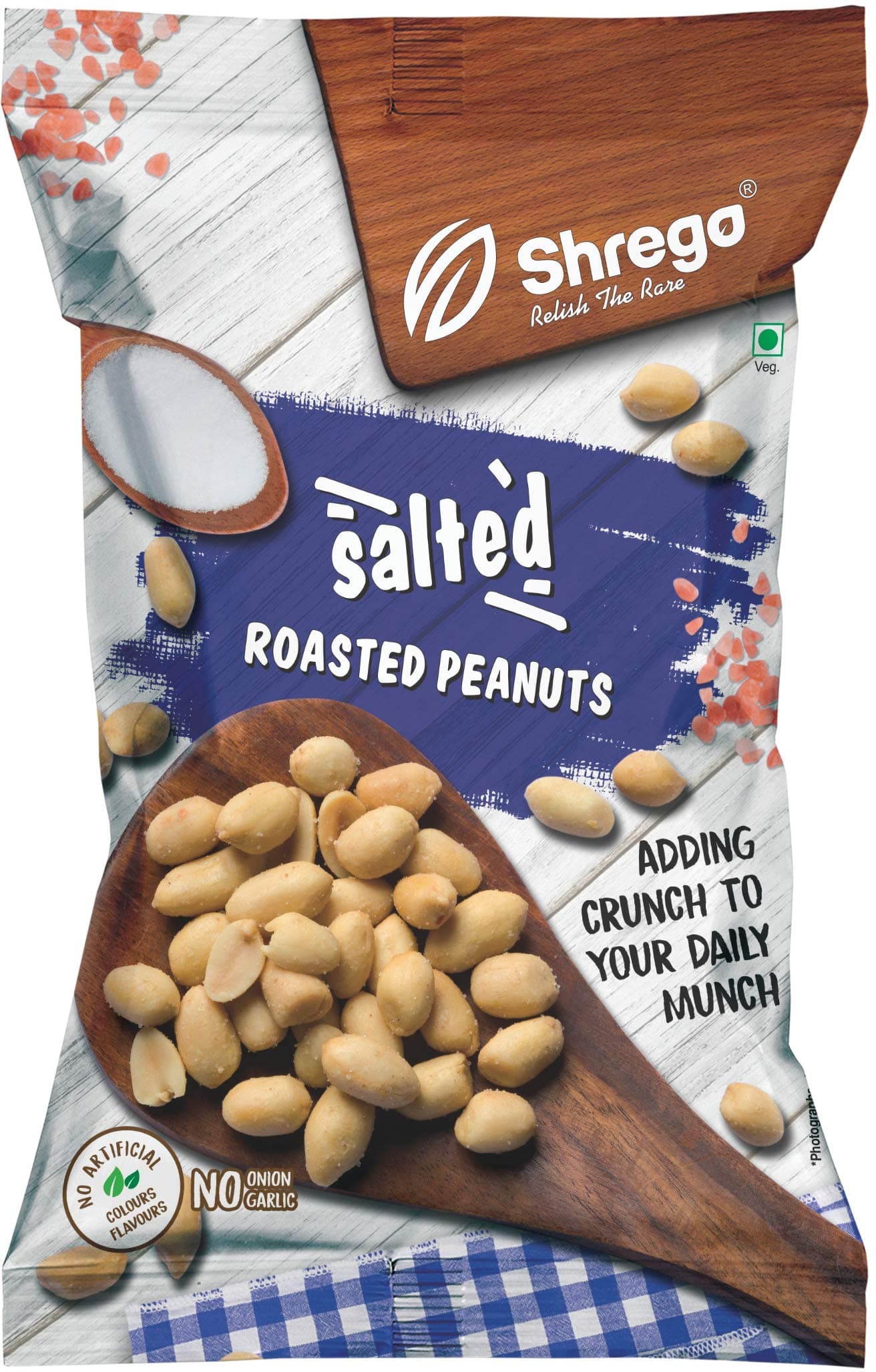 SHREGO Salted Roasted Peanuts 160G