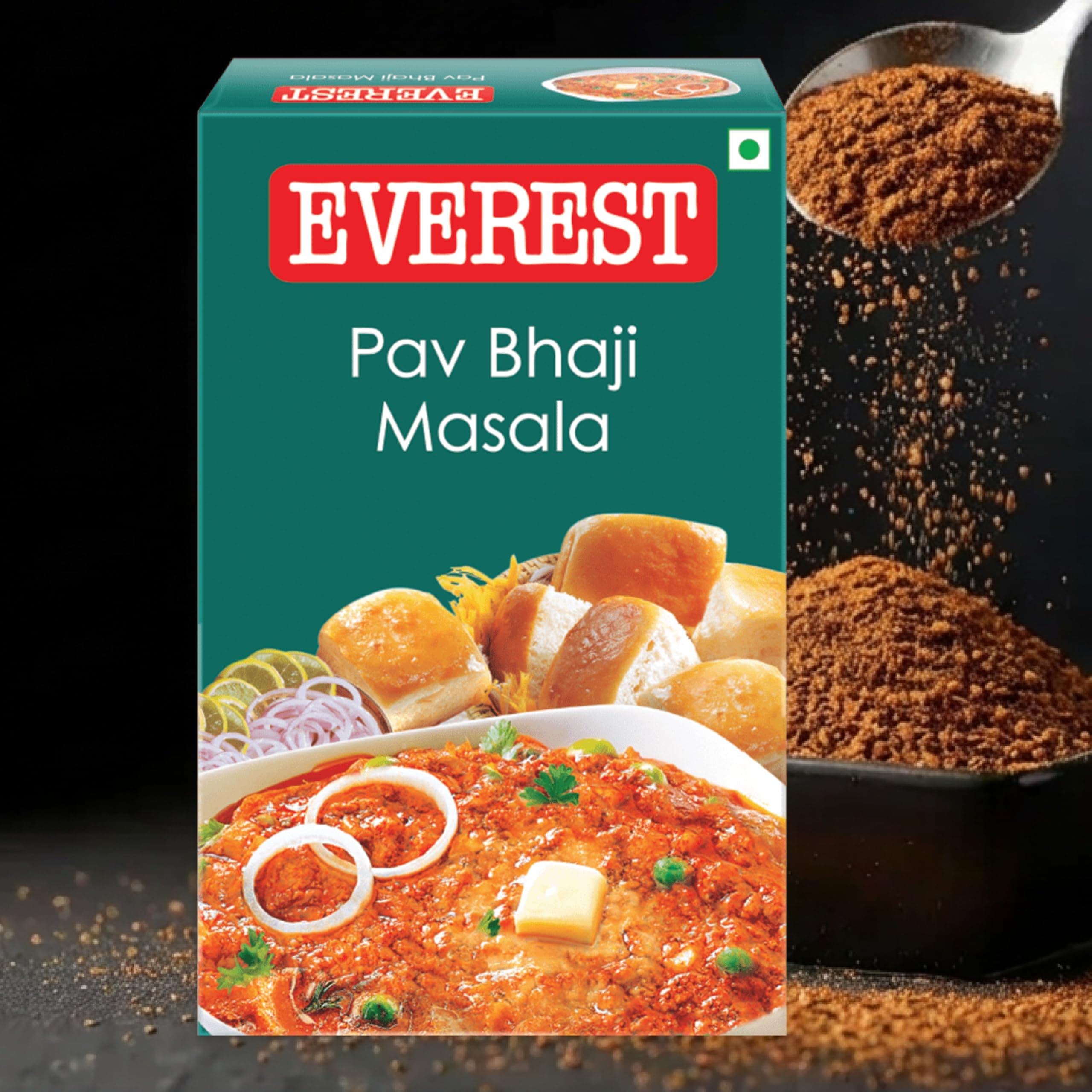 Everest Pav Bhaji Masala – 50g | Authentic Mumbai-Style Spice Blend for Rich, Flavourful Pav Bhaji | Aromatic Masala Powder for Bhaji, Snacks & Street-Style Cooking — image 8
