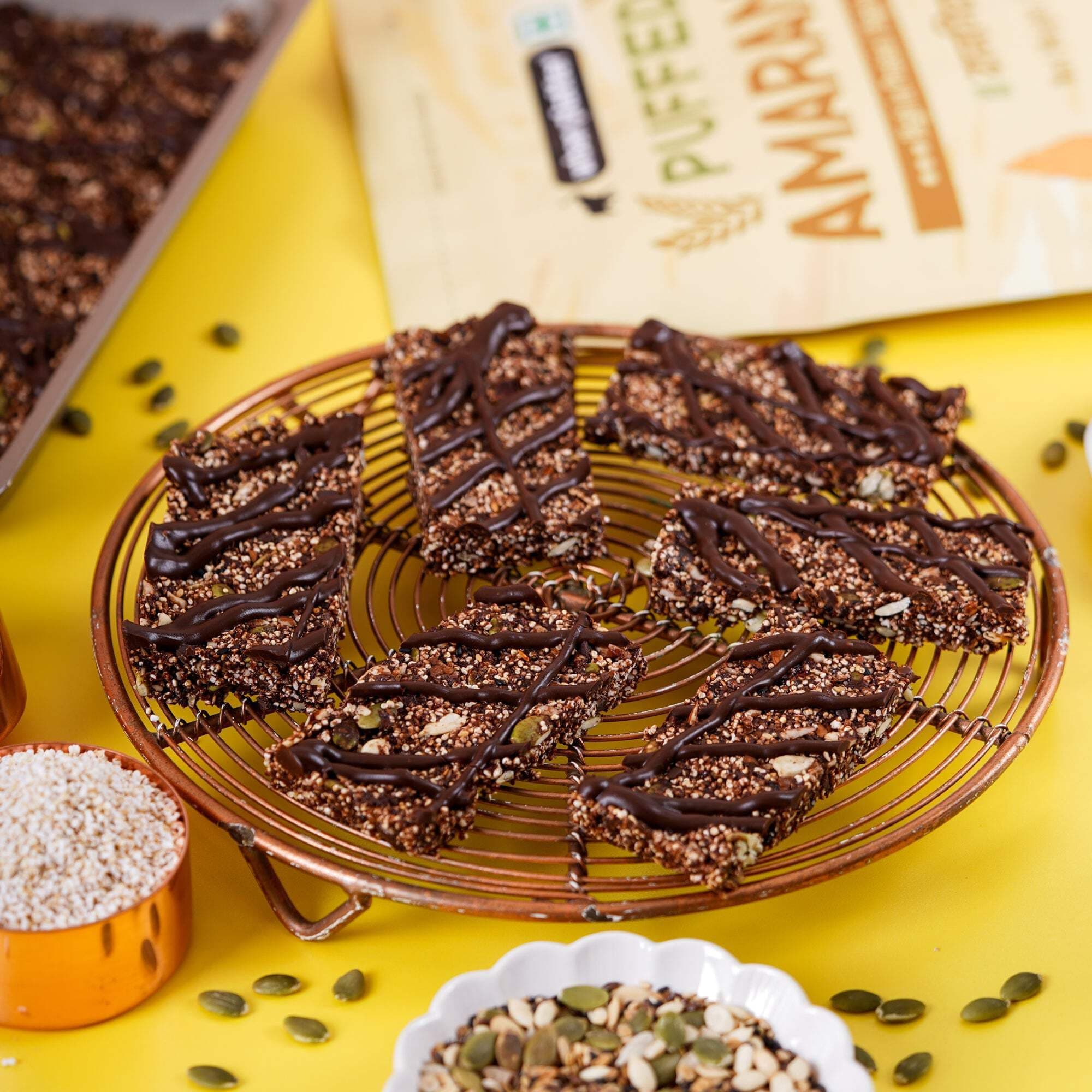 Urban Platter Puffed Amaranth, 200g (Rajgira | High in Protein & Fibre | Healthy Puffed Snack | Gluten-Free) — image 4