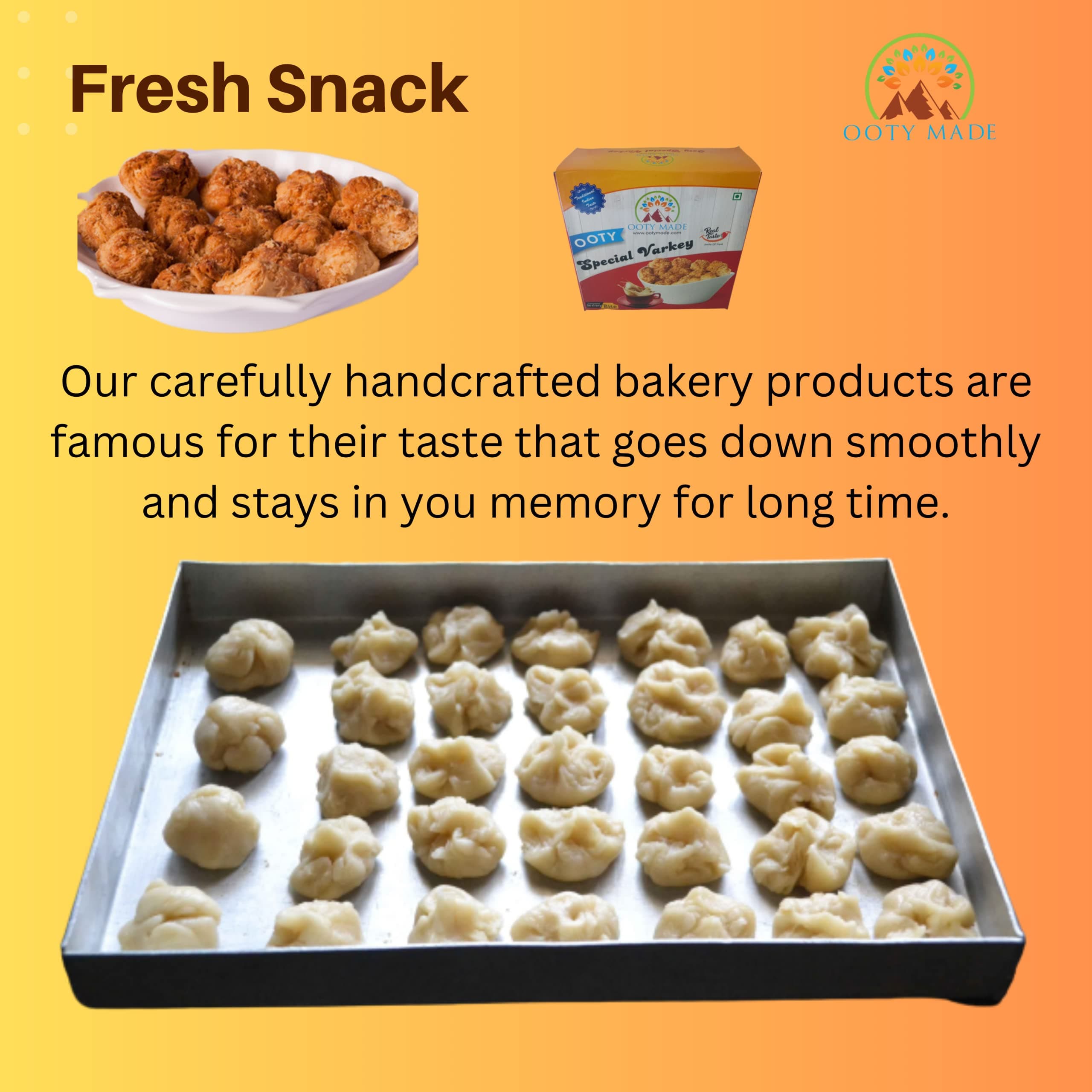OotyMade.com Special Ooty Varkey Original - Small size 1 kg | Fresh & Crunchy Ooty Bakery Biscuits | Perfect Tea-Time Snack | Ideal for Snacking — image 4