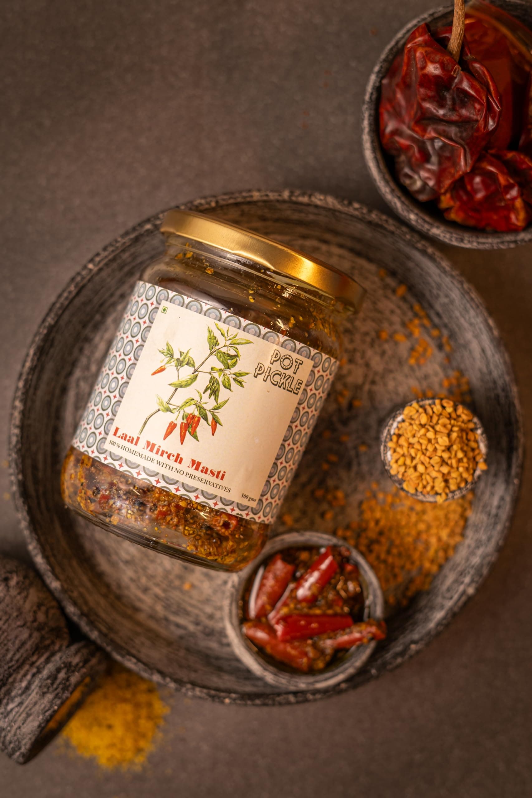 ATULUX Lime Pickle, 500 Grams, Traditional Nimbu Achar, Spicy Tangy Homemade Style, Oil Free, No Onion No Garlic — image 3