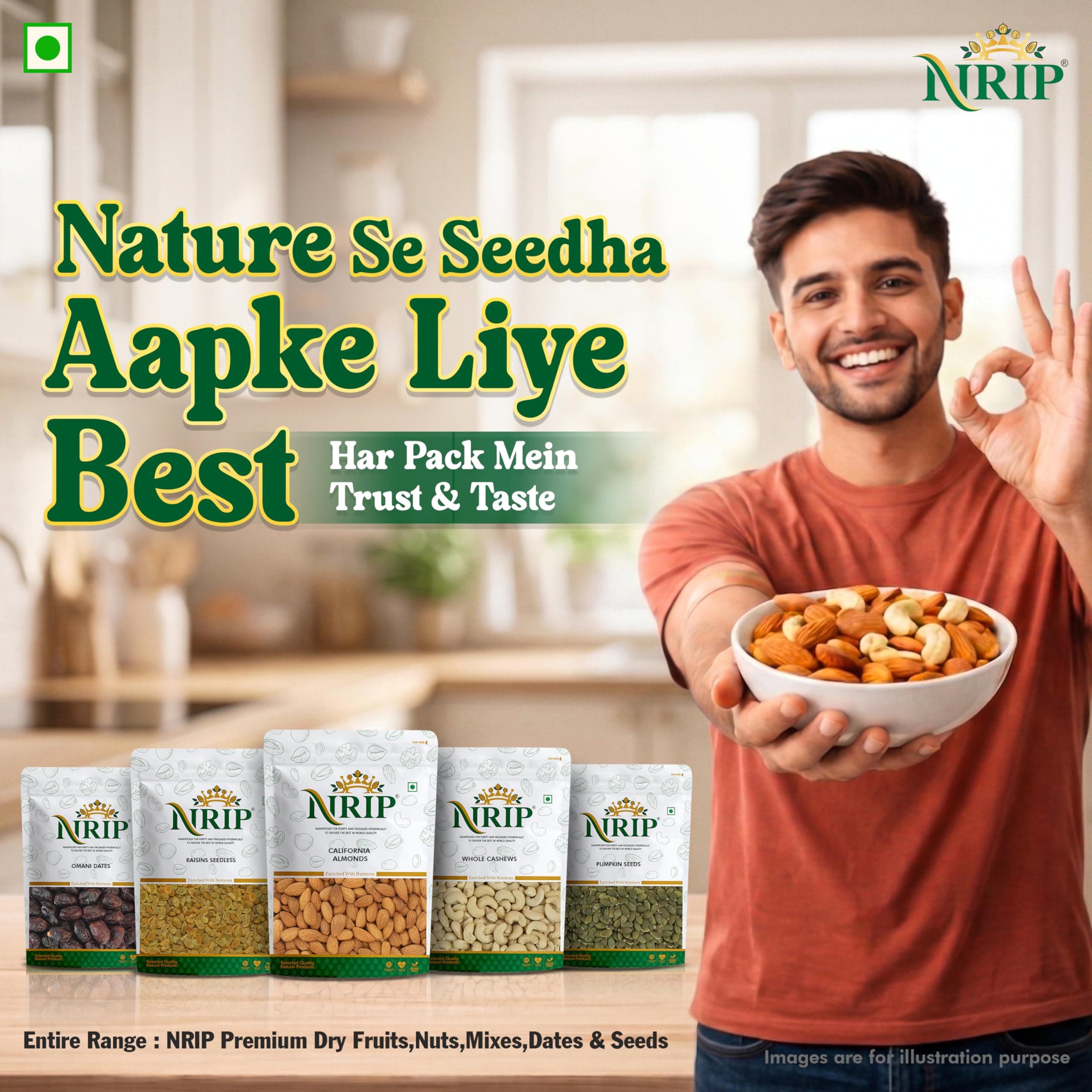 NRIP Premium Dried Afghani Anjeer 200g I Low in Fat | Dry Fruits in Fresh | Healthy Snacks I Rich Source of Vitamins Dietary Fiber | Dry Figs — image 9