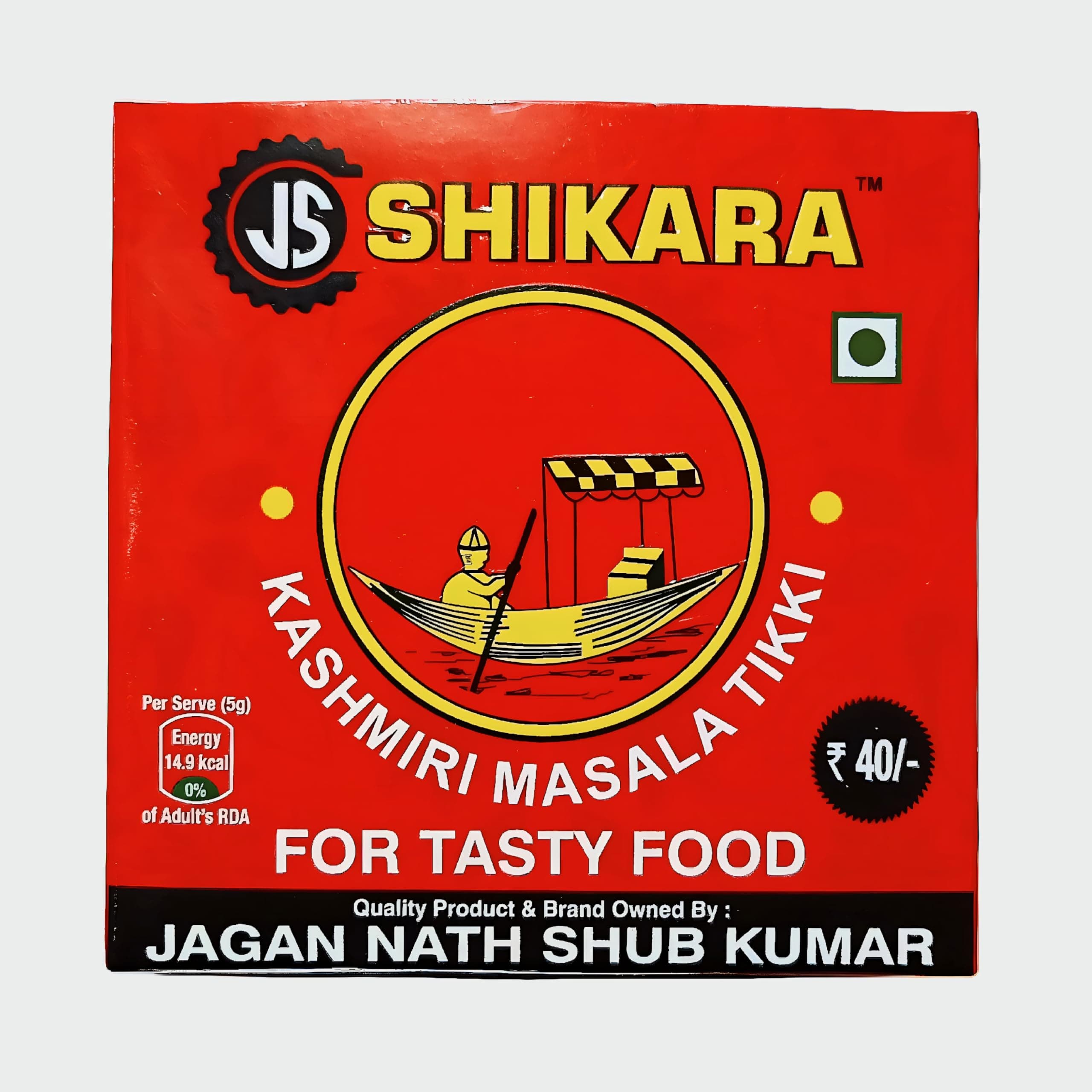 JS Shikara Special Kashmiri Masala Tikki – Traditional Indian Spice Mix, Premium Authentic Flavor, Pack of 6 x 40g (Total 240g) — image 2