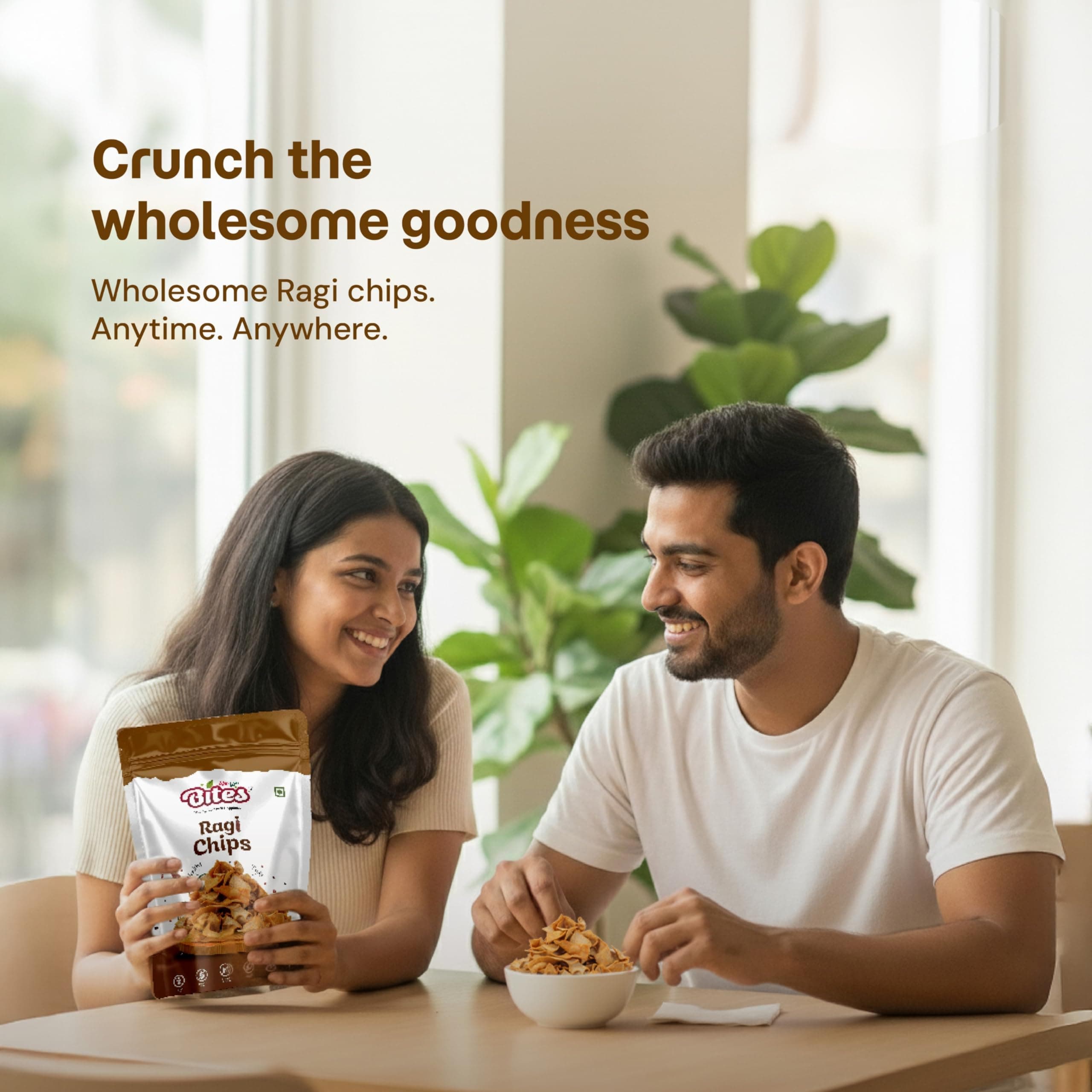 Win Win Bites Millets Healthy Combo Chips | Jowar, Ragi Chips, No Maida, No Onion No Garlic, Crunchy Millets Snacks 170g (2 x 85g Pack) — image 7