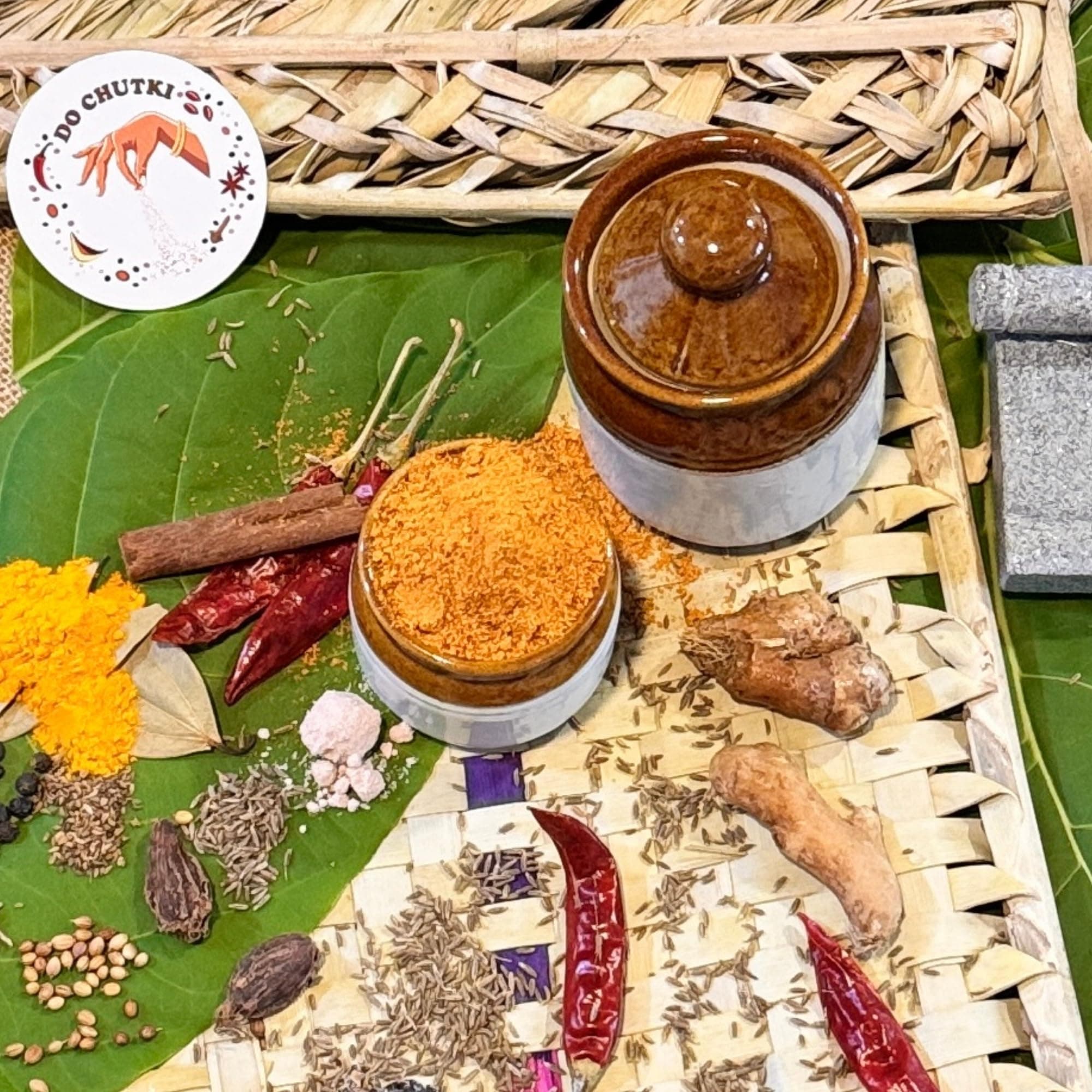 Do Chutki Indori Swad Combo | Nimbu Pataka Hot Sweet Chilli Lime Chutney 200g + Chhappan Teekha Indori Jiravan Masala Powder 100g | No Onion No Garlic | No Preservatives | Pack of 2 — image 8