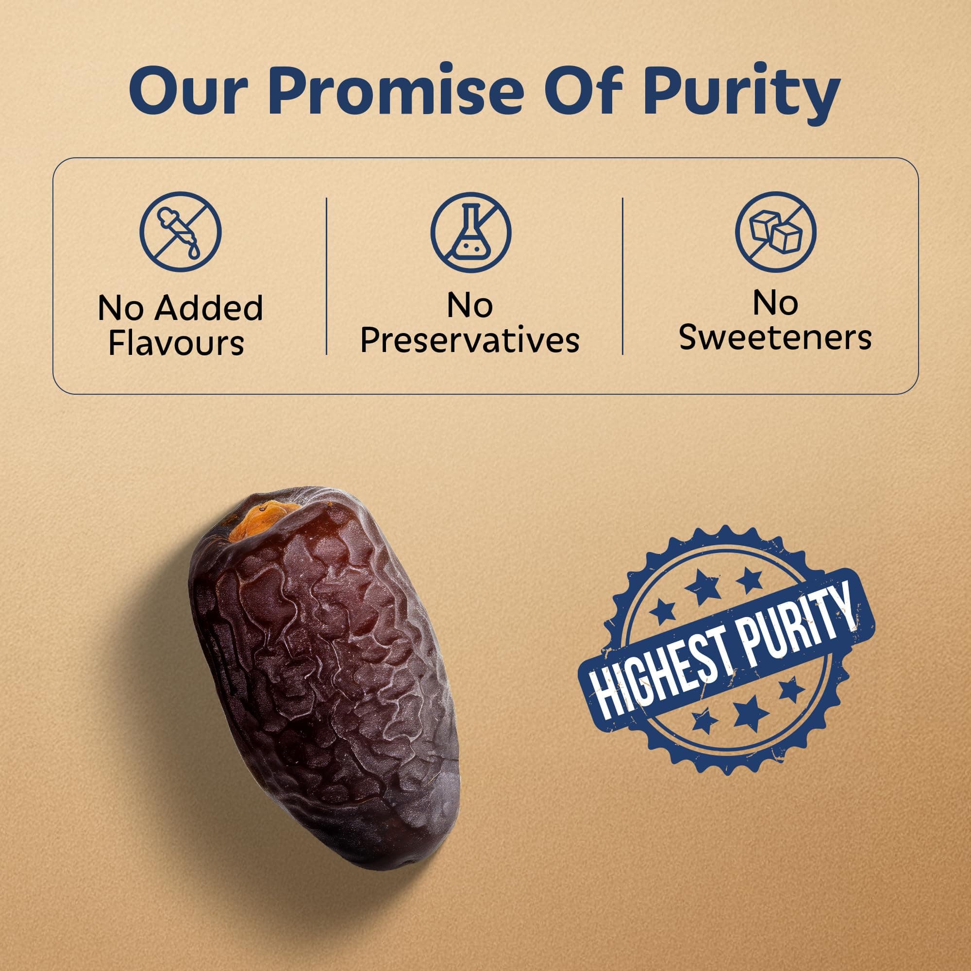 Soully Safawi Dates 400g | Premium Dates from Al-Medina | High in Fibre | Soft & Juicy Khajoor | No Added Sweeteners or Preservatives | Healthy Snacks khajur | Healthy Kalmi Dates for Snacking & Recipes — image 7