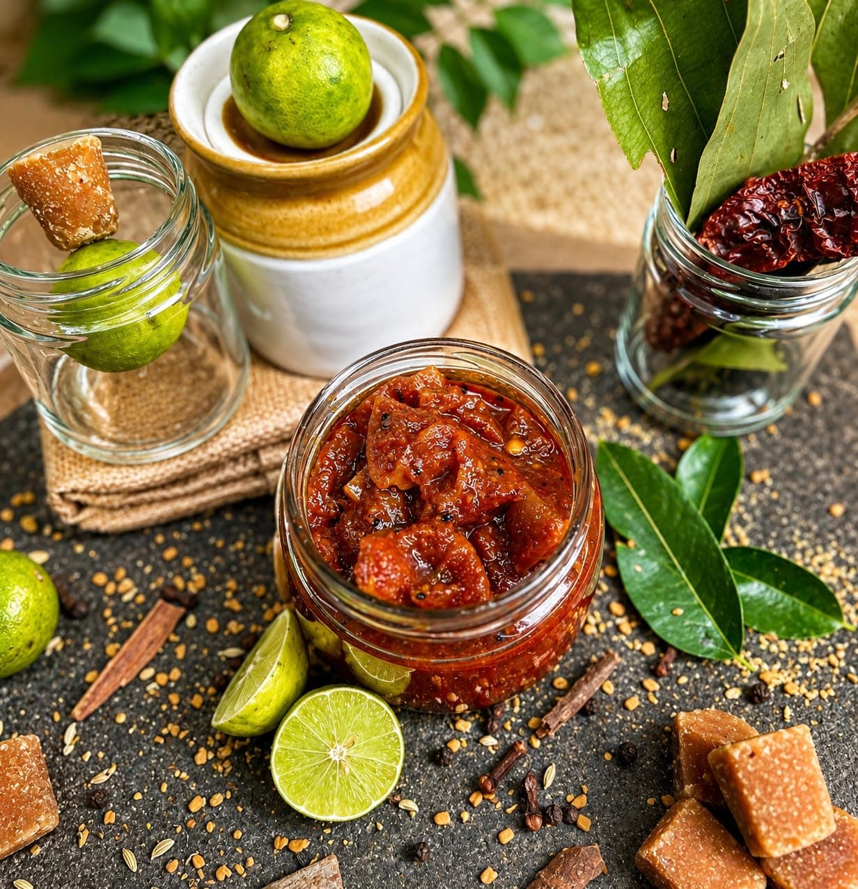 Chatkaro Lemon Pickle with Jaggery 250g | Indian Homemade Nimbu ka Achar with No Onion & Garlic | Sweet & Sour | Traditional Grandma-Style Recipe | Organically Processed | Homemade Achar Traditional Indian Style | Store in Glass Jar | Made With Jaggery | No Sugar | No Chemical Preservatives | No Vinegar — image 2