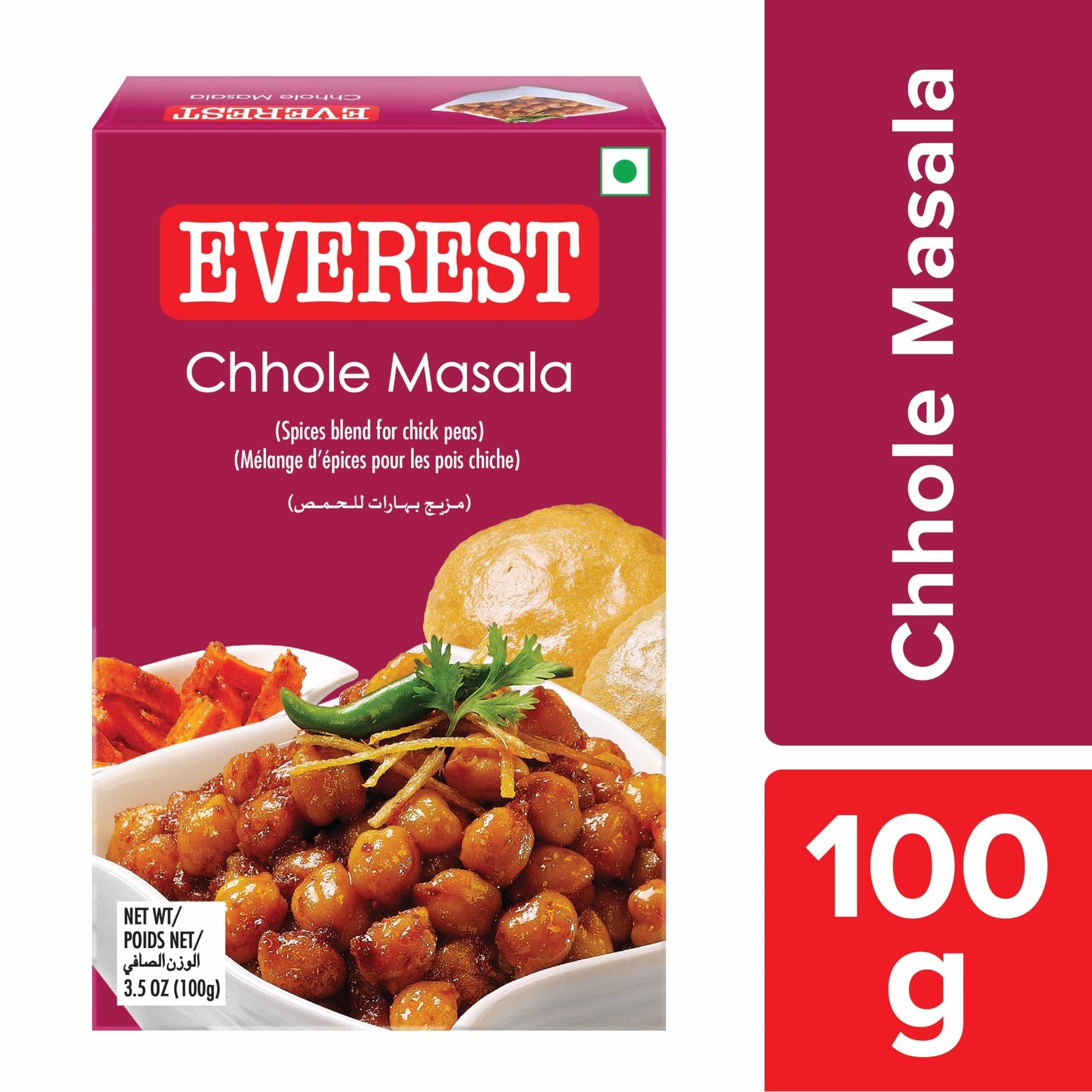Everest Chhole Masala – 100g | Exquisite 24-Spice Blend for Authentic, Flavourful Punjabi Chole | Balanced Chole Masala Powder for Chickpea Curries — image 3
