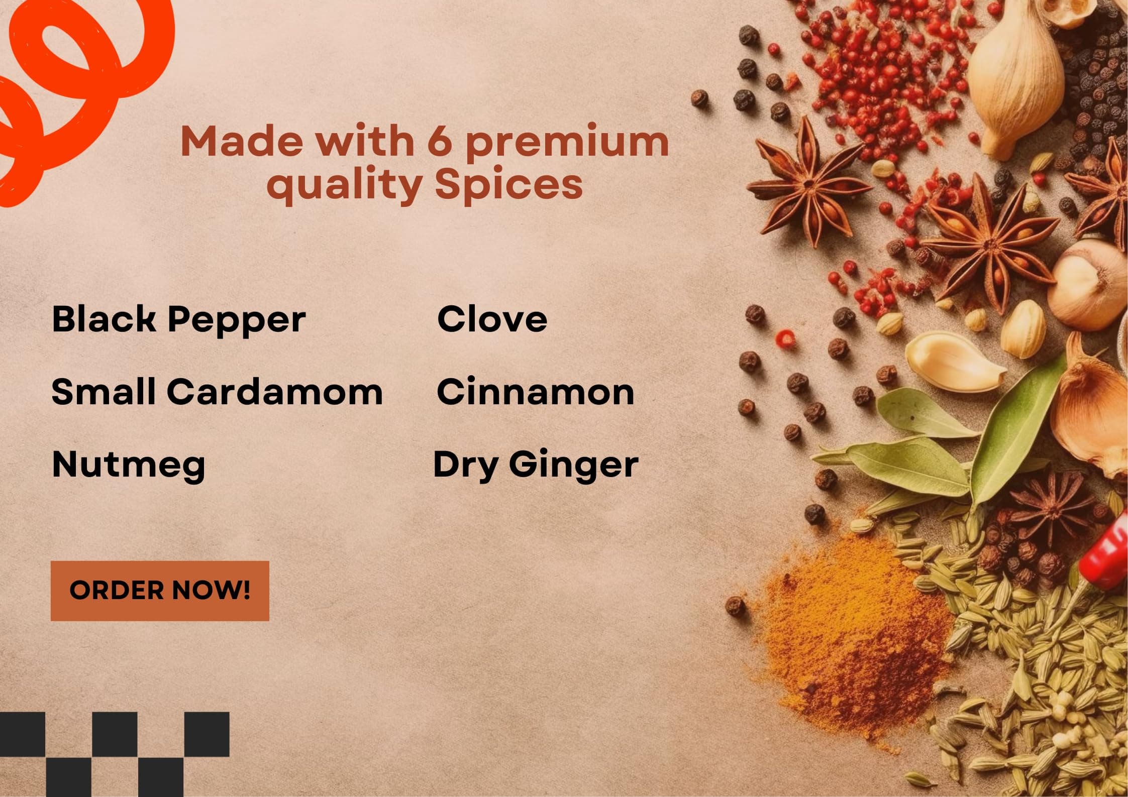 Ka shreen Chai Masala 17g pack | Tea Masala for Ghar wali Chai | Make Chai more aromatic and flavorful — image 6