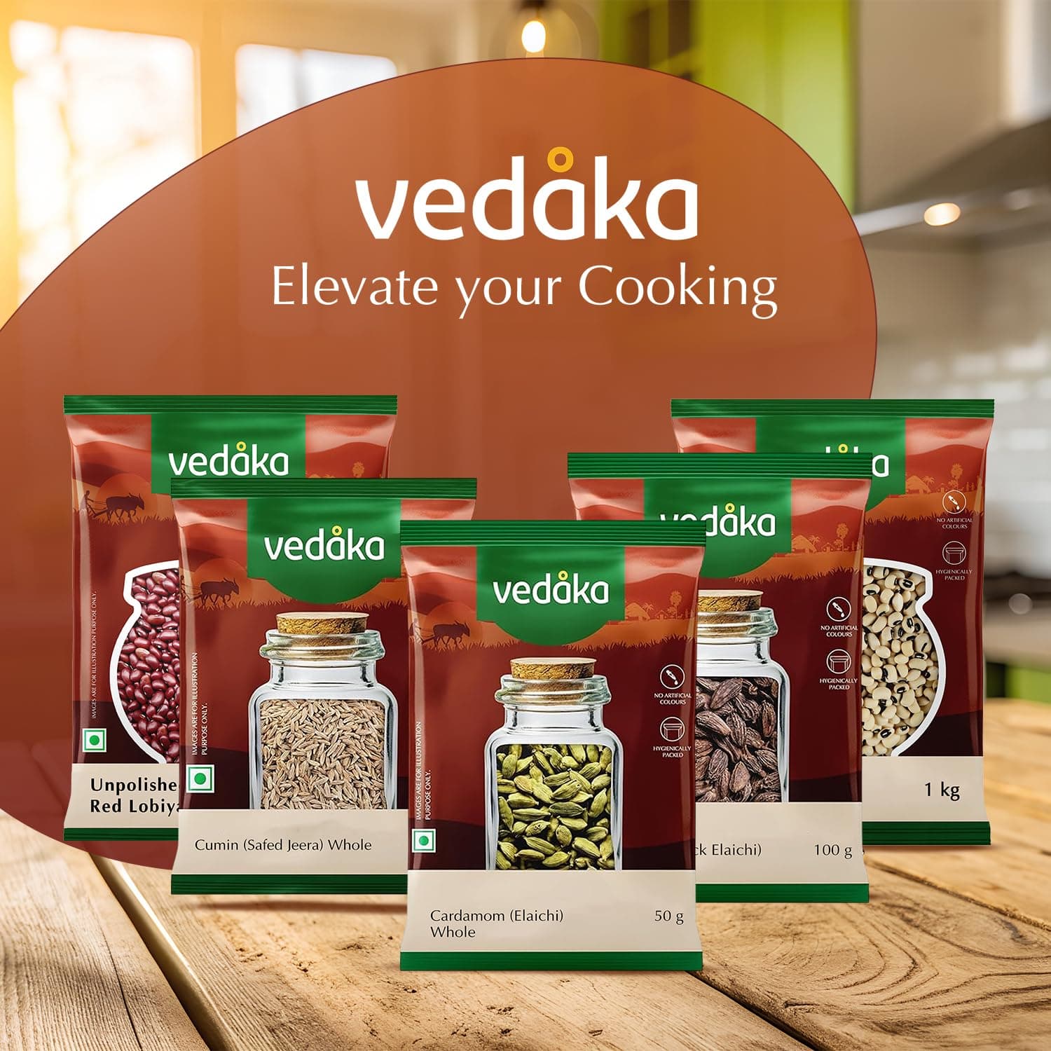 Amazon Brand - Vedaka Cardamom (Elaichi) Whole, 50 g, Small — image 10