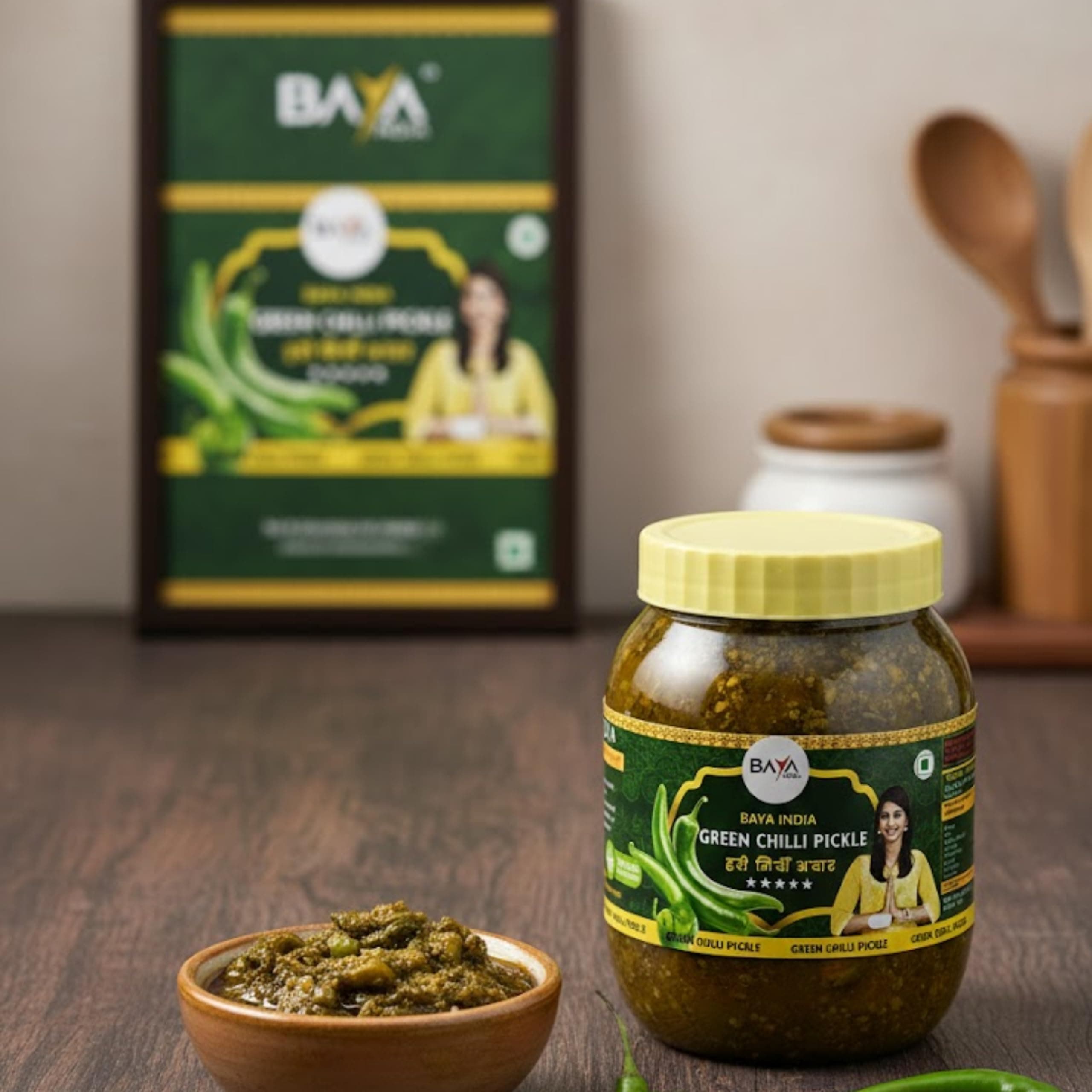 KisaanSay Indian Olive and Rai Pickle| Raai Lisoda ka achaar | Rai Lisoda achar | 400 GM | Traditional Spicy & Tangy | No Preservatives, No Vinegar | Made in Pure Mustard Oil | Sun-Dried | Homemade Taste | Plastic Jar | No Onion & No Garlic | jalpai | lasora | lasoda | Glue Berry and Mustard Pickle | — image 7