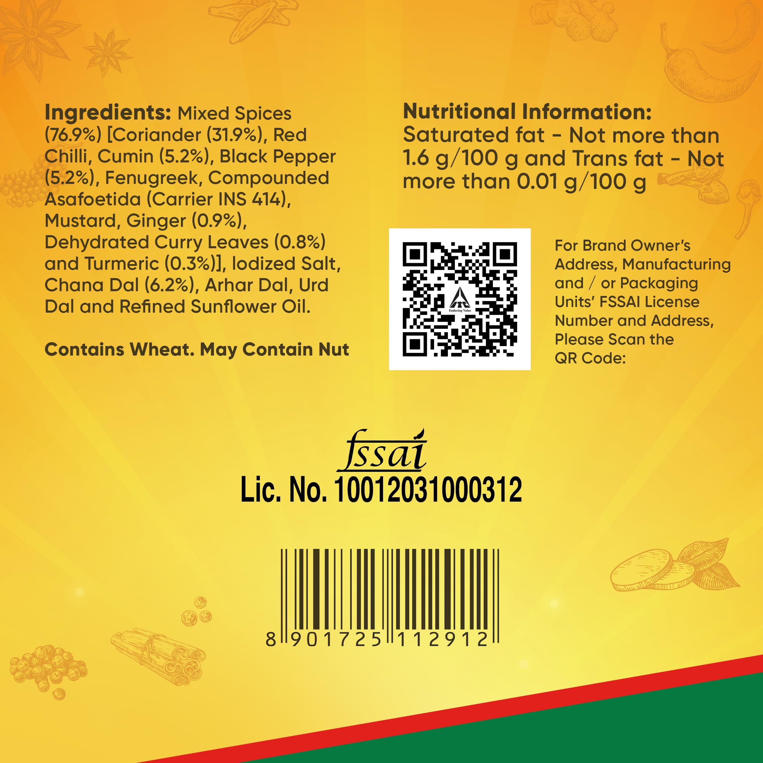 Aashirvaad Sambar Masala, 100g, Blended Spice for Authentic Taste and Colour — image 2
