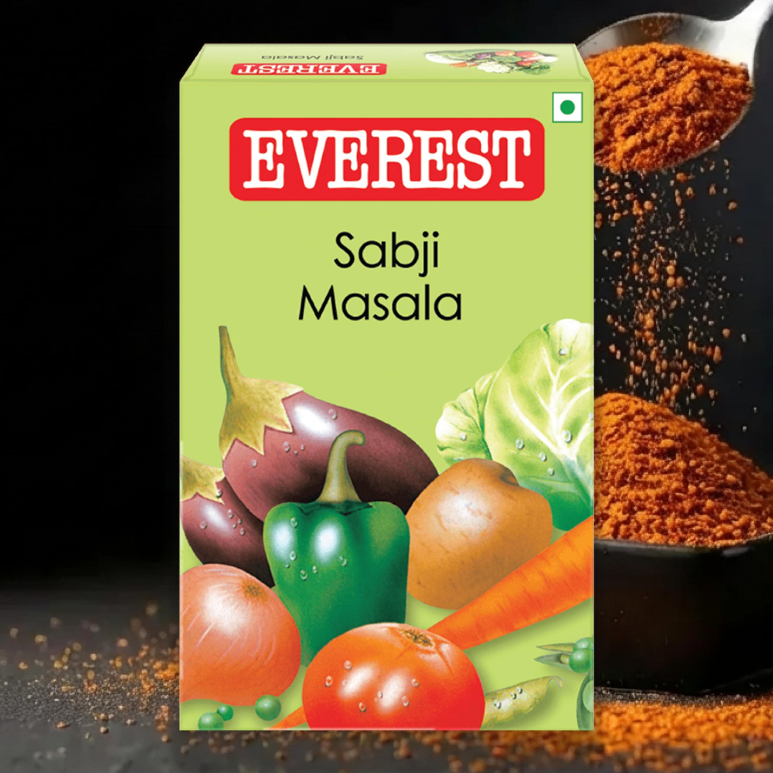 Everest Sabji Masala – 100g | Subtle, Aromatic Blend for Flavourful Vegetable Curries | Balanced Spice Mix for Everyday Indian Sabzi & Home Cooking — image 8