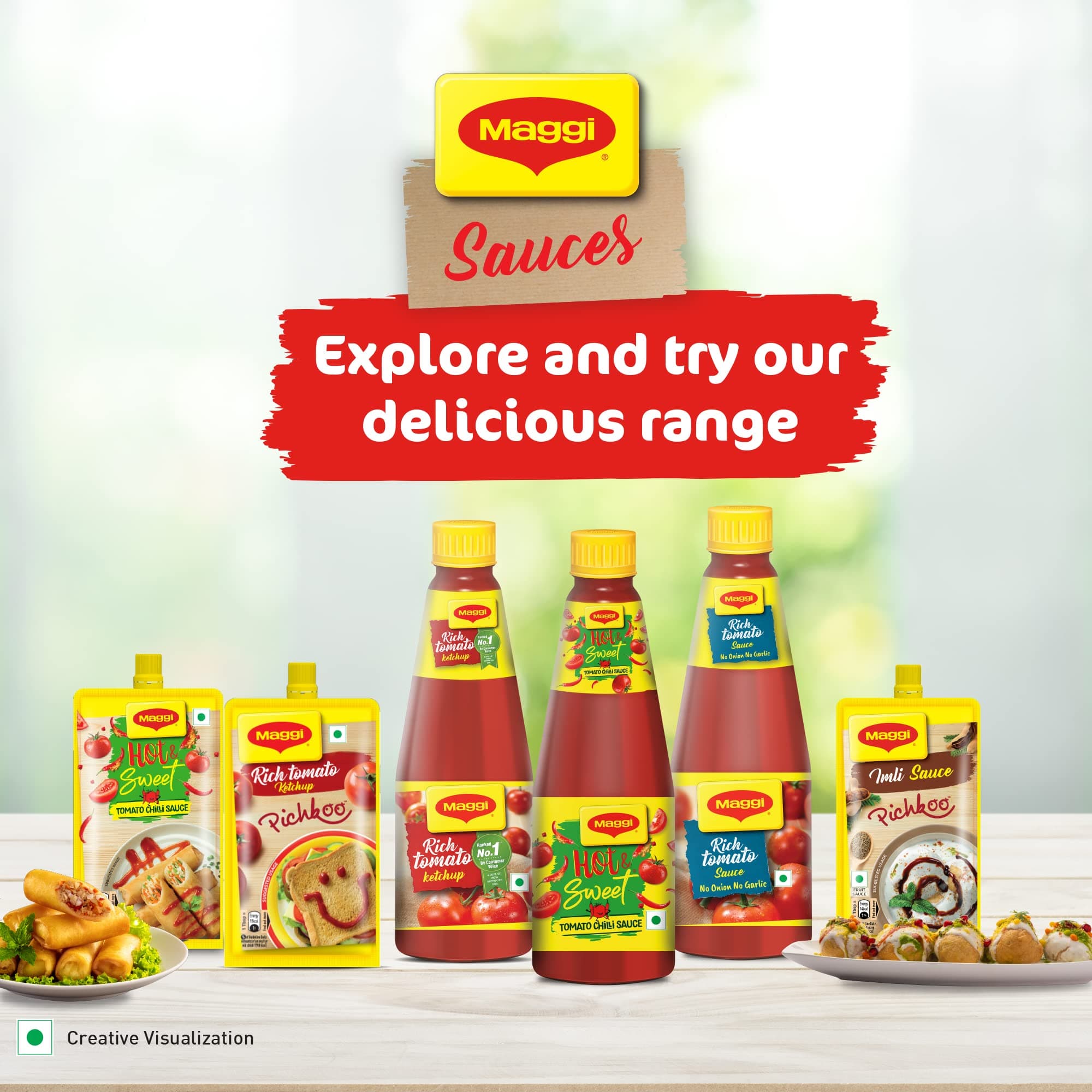 Maggi® Rich Tomato Ketchup, No Onion No Garlic, Made with Real Tomatoes, 200g — image 6
