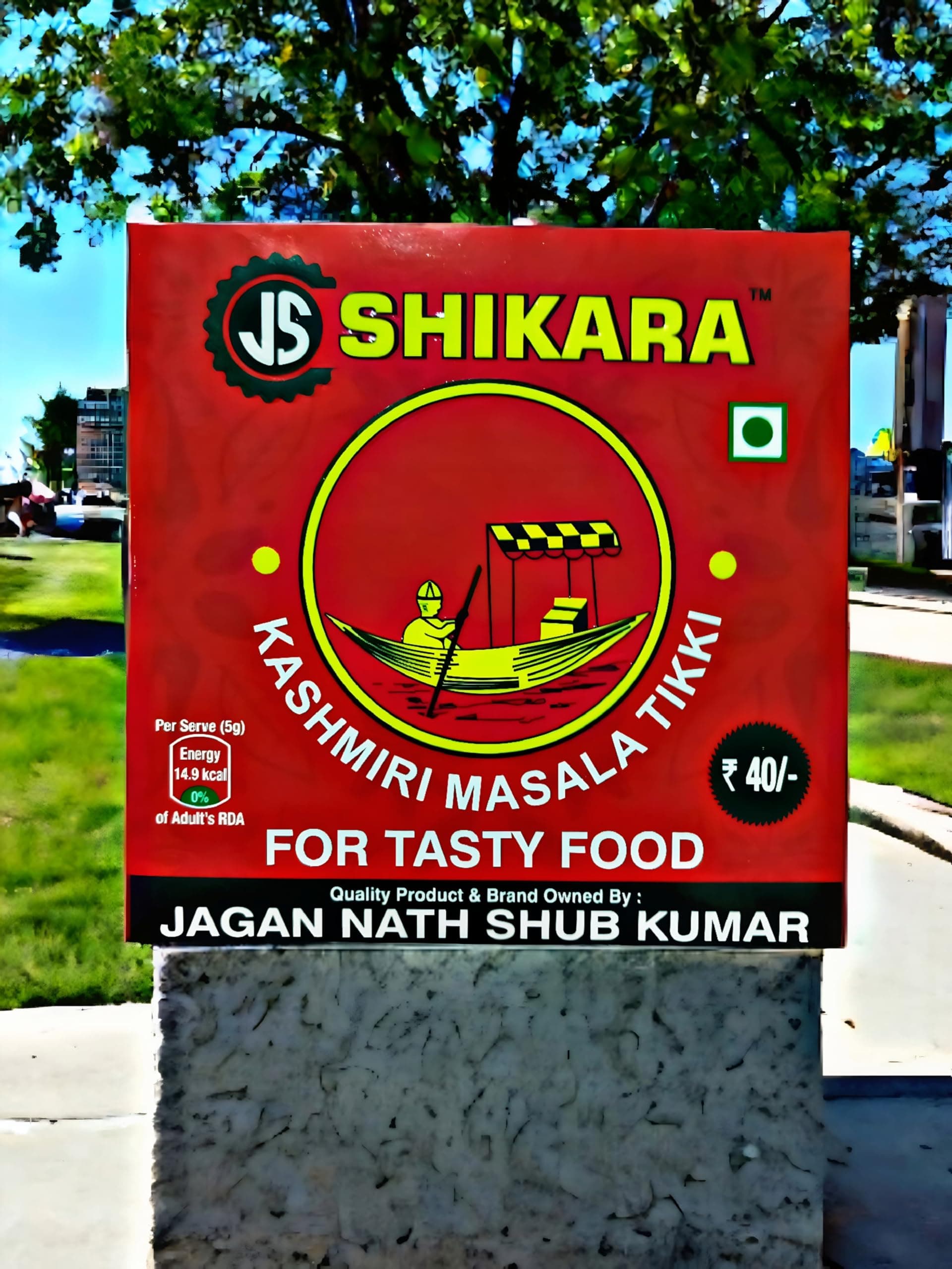 JS Shikara Special Kashmiri Masala Tikki – Traditional Indian Spice Mix, Premium Authentic Flavor, Pack of 6 x 40g (Total 240g) — image 5