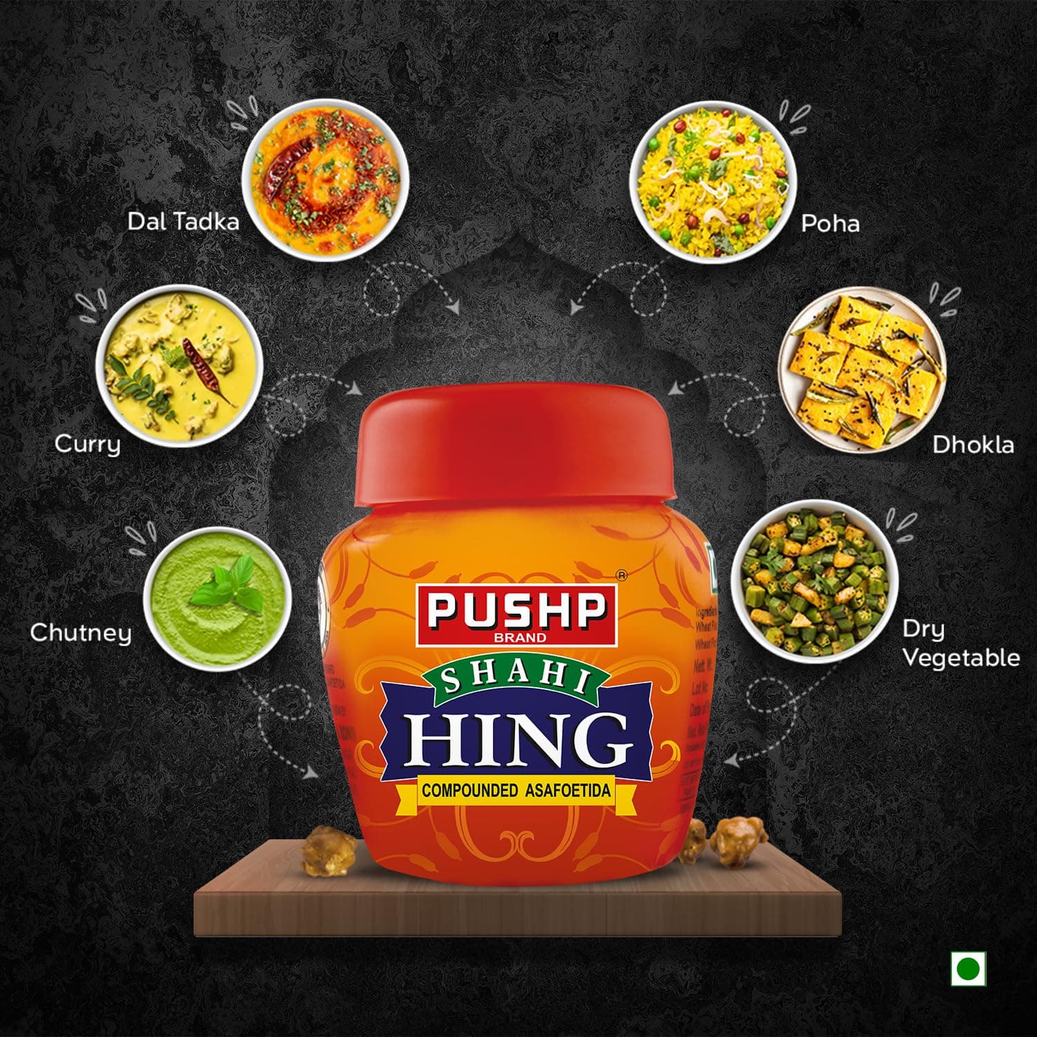 Pushp Shahi Hing | 50g | Strongest Hing Powder | Asafoetida | Quality Blend | No Preservatives (Pack of 1) — image 6