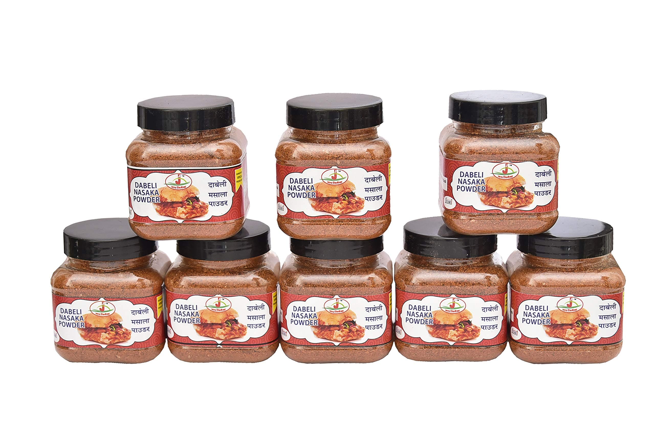 Jai Jinendra Spices & Masale Dabeli Masala ,Anjar-Kutchh, (Double Roti Masala) Jar Packing 100 gm Pack of 4 — image 6