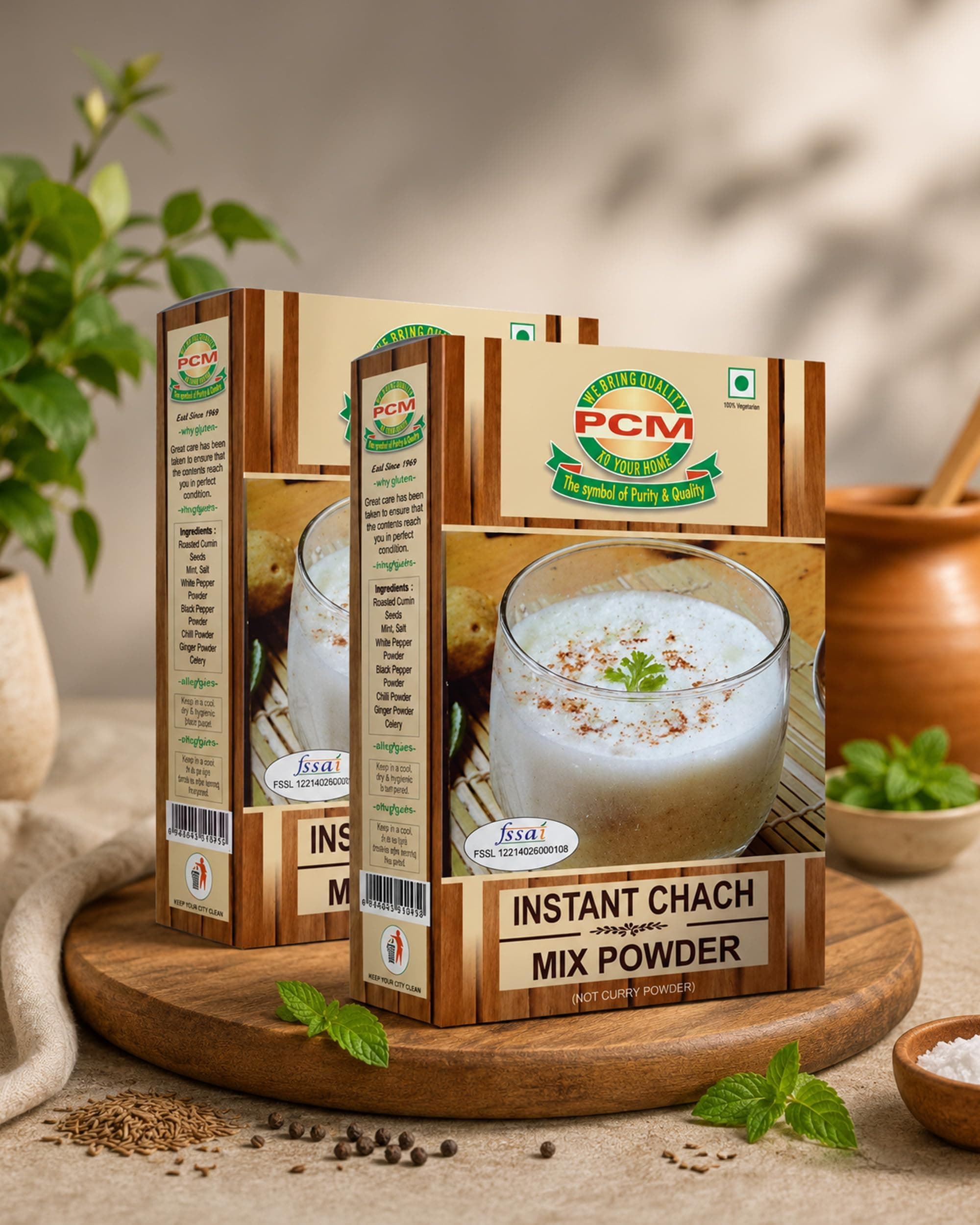 PCM Chach Masala Powder - 100g | Authentic Indian Spice for Refreshing Buttermilk, Lassi & Raita — image 5