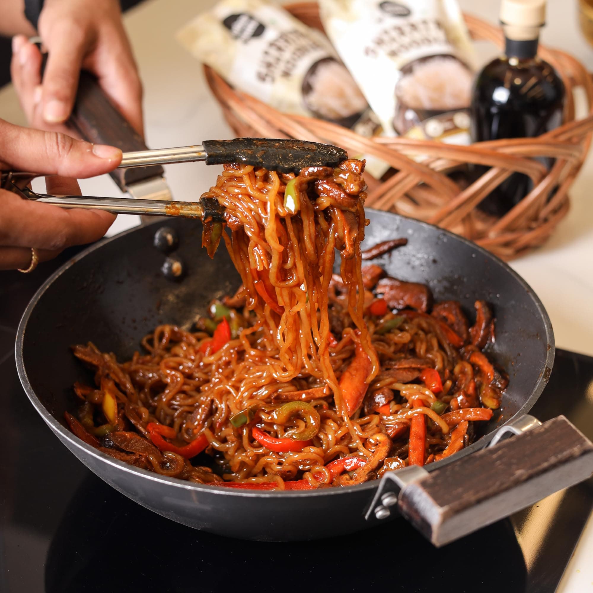 Urban Platter Shirataki Konjac Noodles, 270g, Pack of 6 (Fat-Free, Gluten-Free, Low Carb, Ready to Use) — image 5