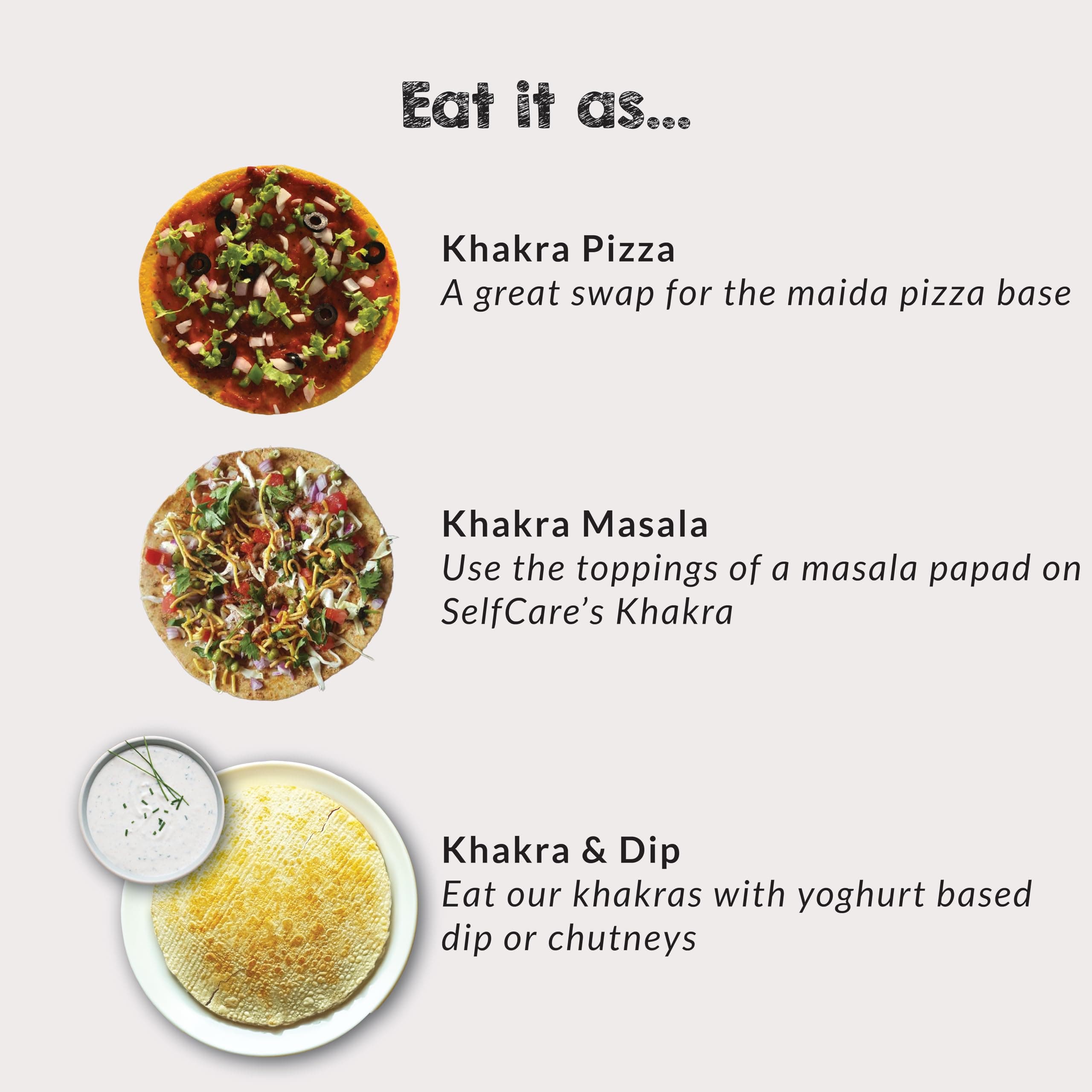 SelfCare By Suman Agarwal Mix Dal Khakhra Pack of 1 250 grams | Roasted-Healthy-Snacks-Crackers-Namkeen-Grocery | Crispy & Chatpata - Tae time - Eat with Dip | Gluten Free - Jain & Travel Friendly — image 7