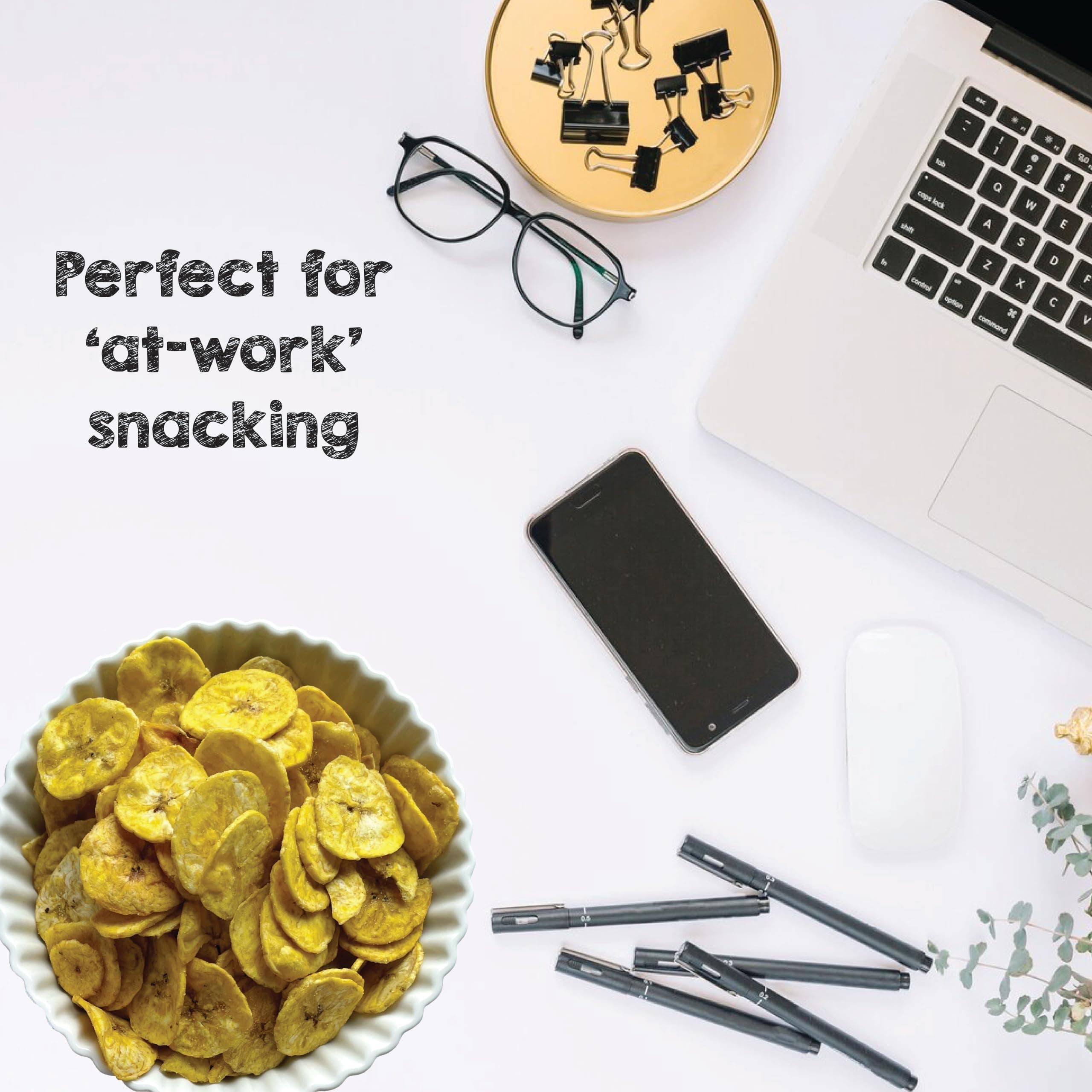 SelfCare By Suman Agarwal Roasted Plantain Chips Pack of 1 125 grams | Healthy - Gluten Free | Savoury - Snacks - Namkeen - Grocery | Mid Day - Workout - Tea time Snacking | Jain & Travel Friendly — image 4