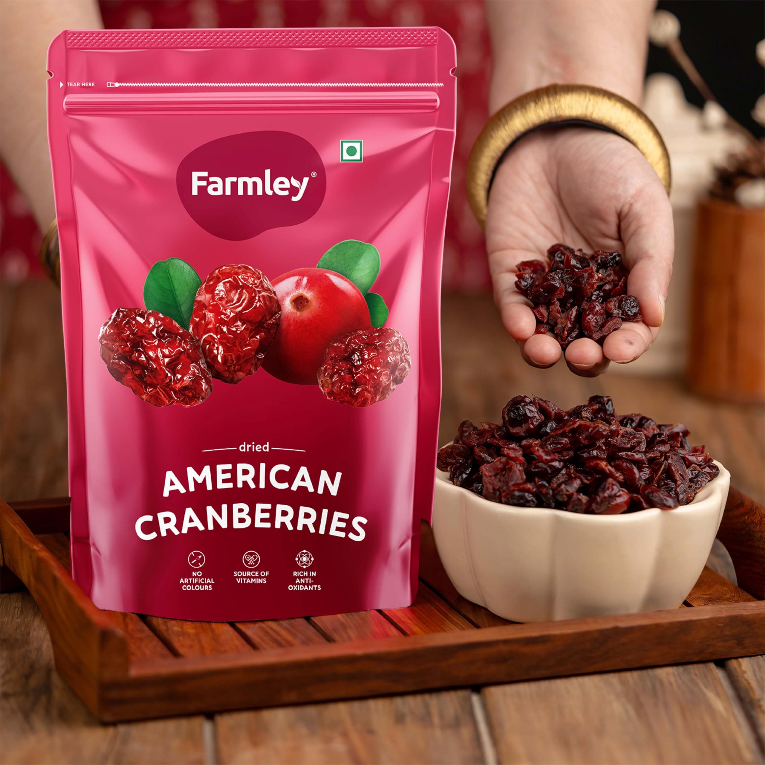 Farmley Dried Cranberry I 200 Gram, Pack Of 1 I Dried Fruit, Berries, High Nutrient And Antioxidant No Added Preservatives — image 7