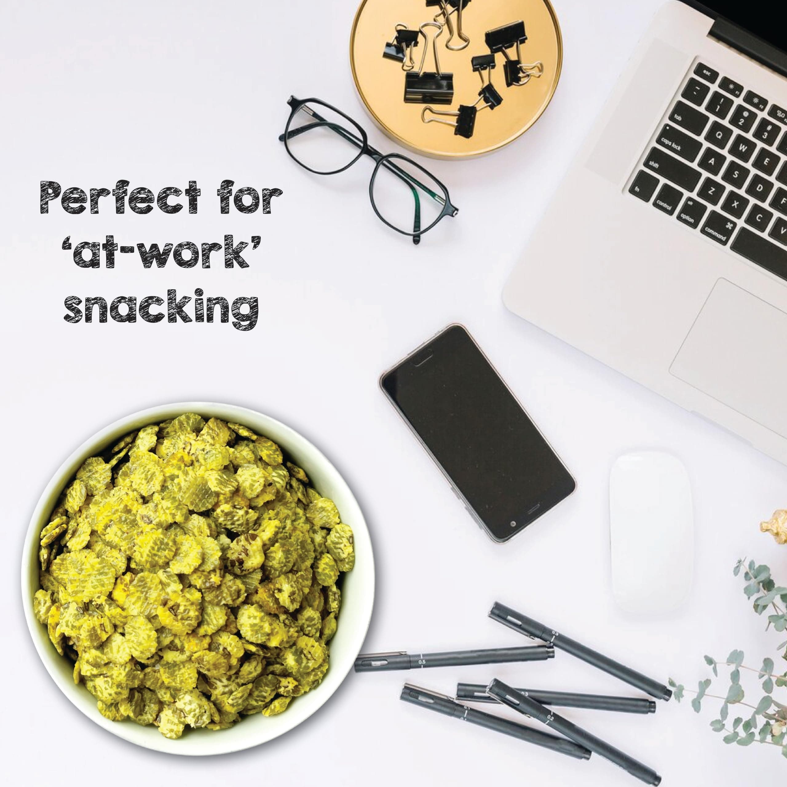 SelfCare By Suman Agarwal Masala Moong Jor Pack of 1 200g | Roasted - Vegan | Savoury - Snacks - Namkeen - Grocery | Spicy Crunchy & Chatpata - Tea time Snacking | Jain & Travel Friendly — image 4