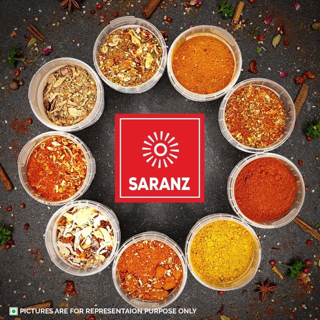 SARANZ Mixed Herbs Mix Jain Exotic Jain Seasoning Perfect for Snacks, Appetizers, Savouries, Entrees, Main Dishes Aromatic and Flavoured Vegan, Dairy Free and Gluten Free Seasonings-100 Grams(SJ) — image 3